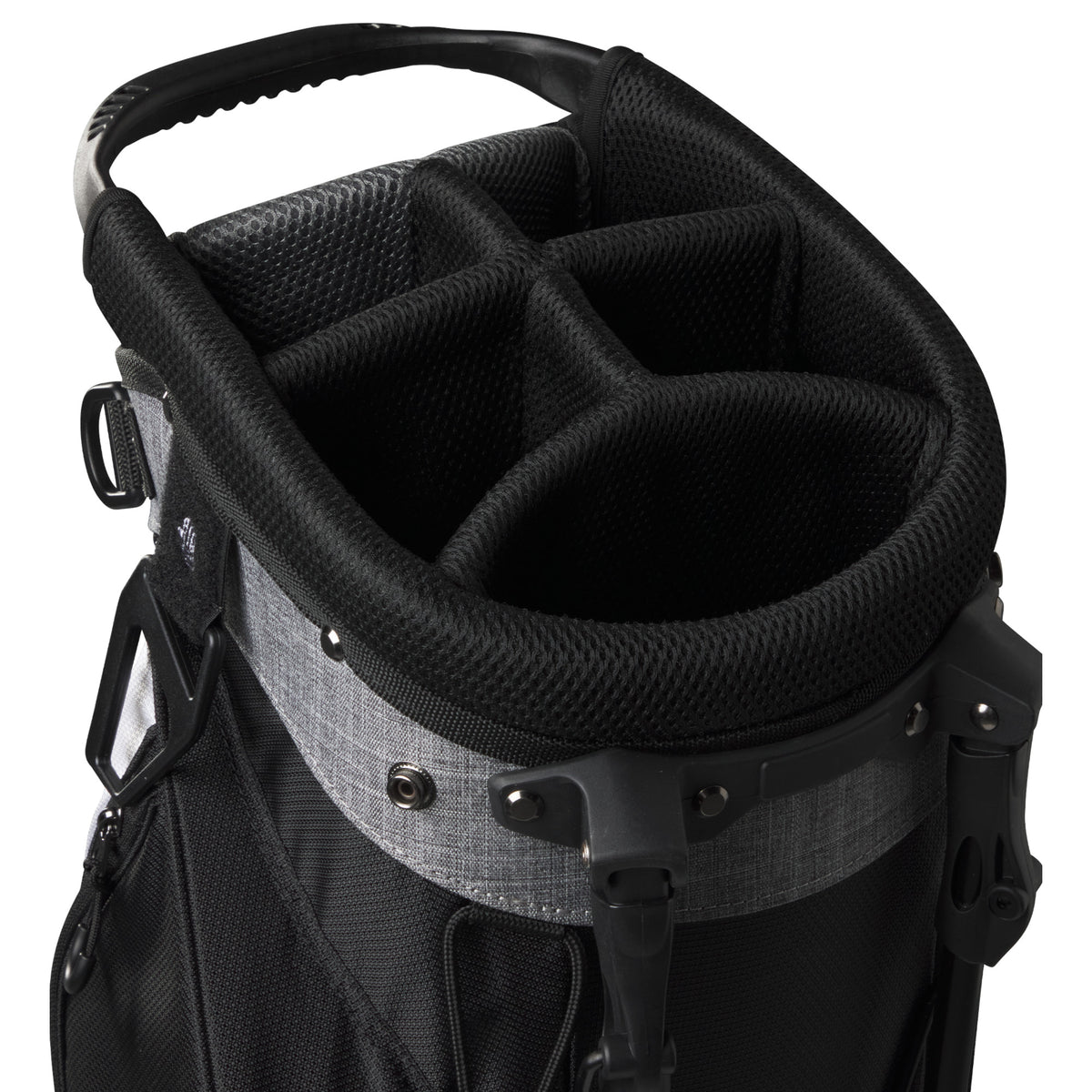Wilson Feather Standbag, Schwarz / Grau / Weiß - Golflaedchen.de