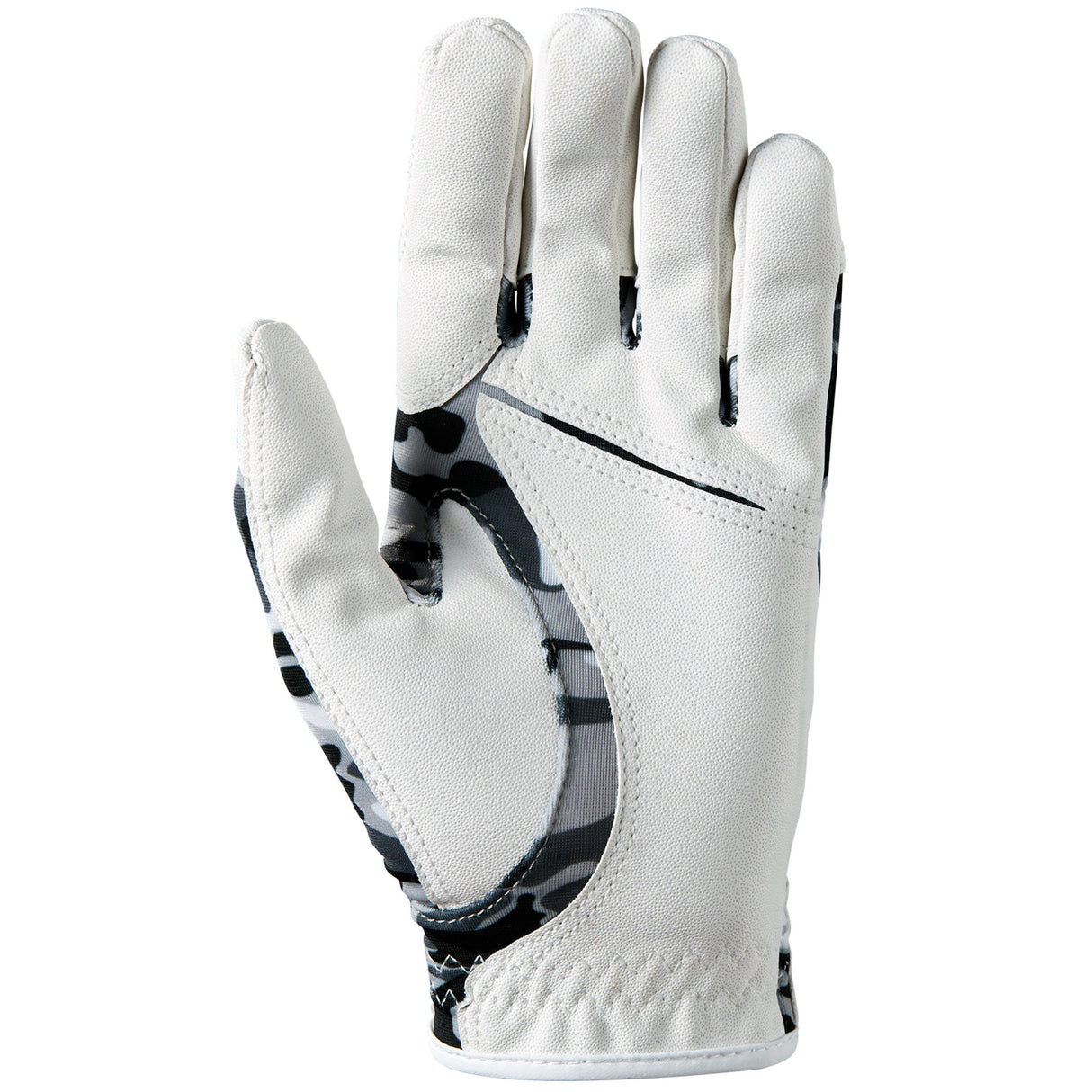 Wilson Staff Fit All Golfhandschuh, Weiß / Camo, Junior - Links getragen - Golflaedchen.de