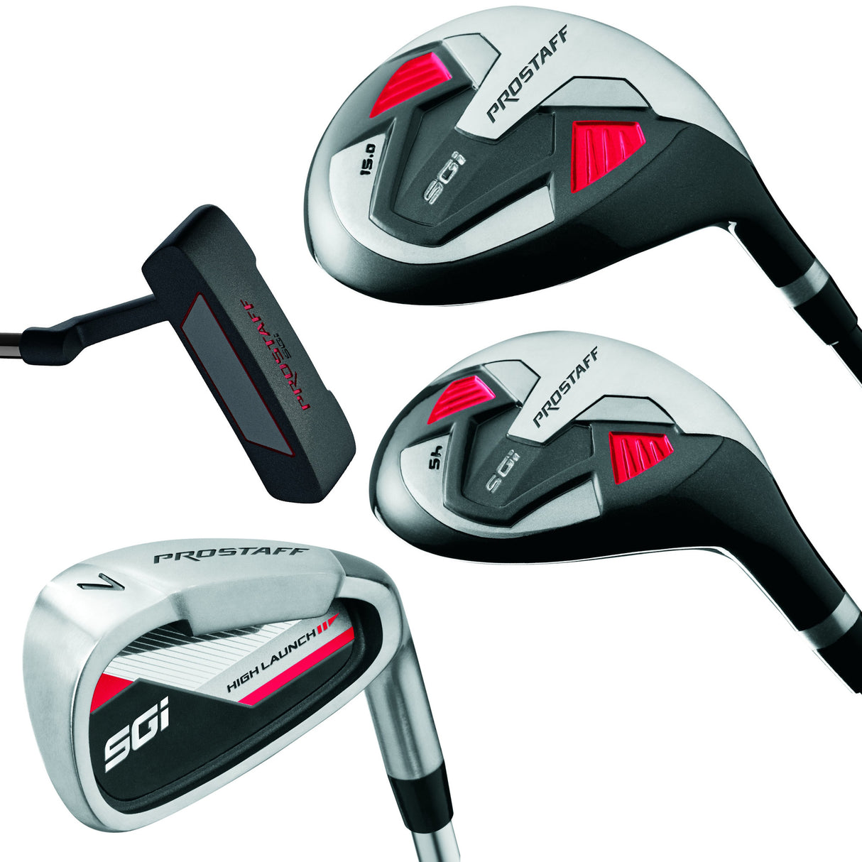 Wilson Pro Staff SGI Herren Komplettset / Golfset, Linkshand - Golflaedchen.de