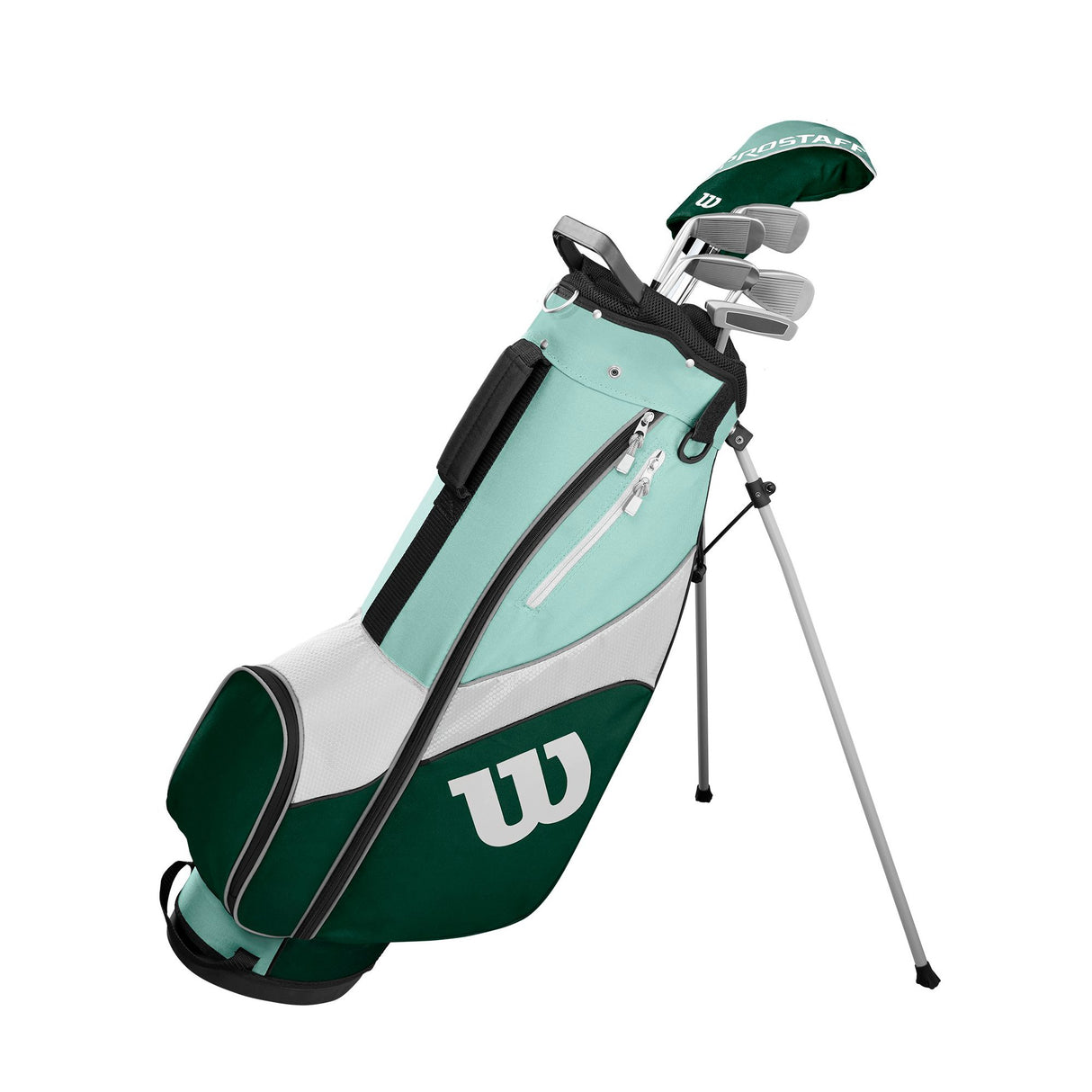 Wilson Pro Staff SGI Halbsatz Damen Komplettset / Golfset, Linkshand - Golflaedchen.de