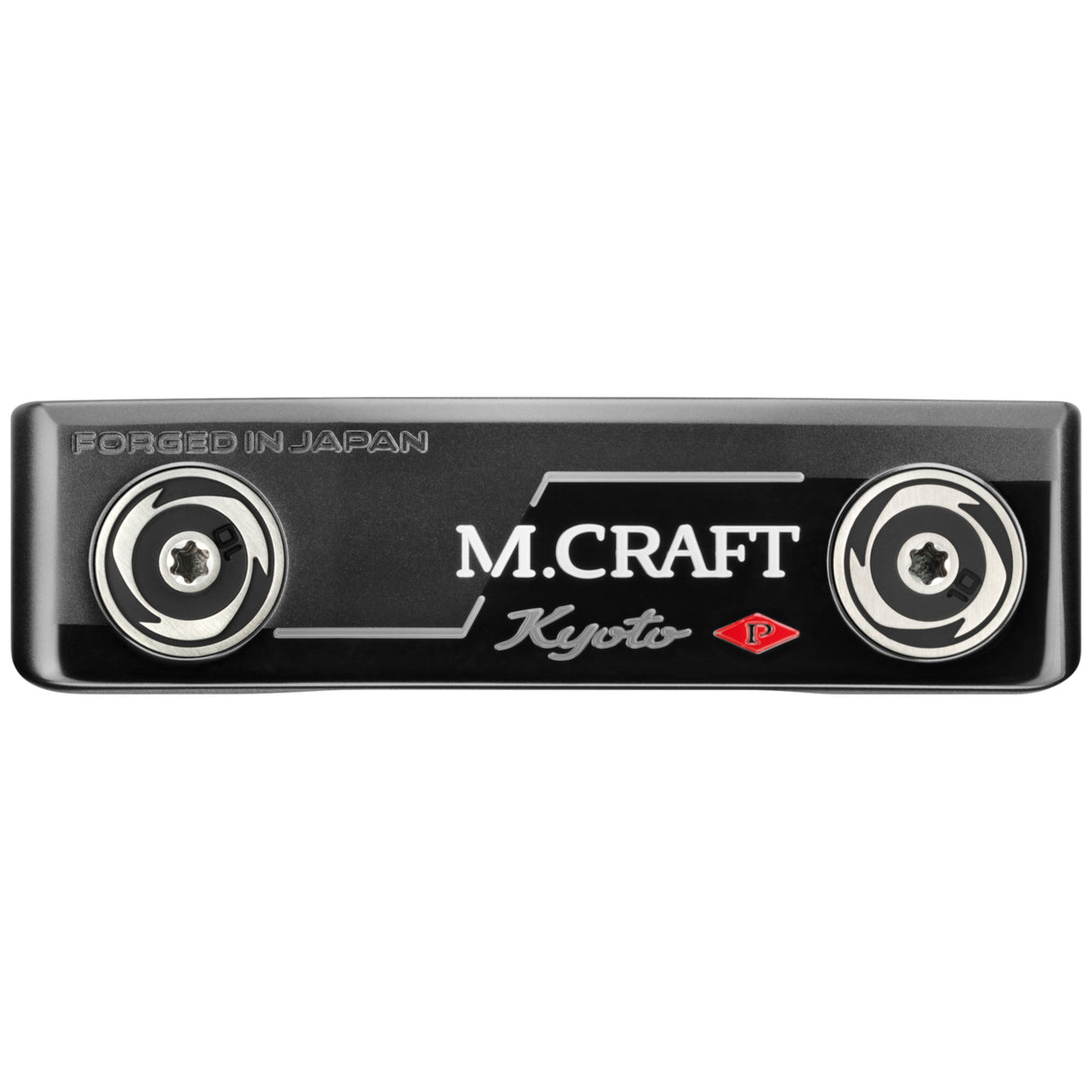 Mizuno M - Craft KYOTO P Putter, Plumber's Neck, Grey, Rechtshand - Golflaedchen.de