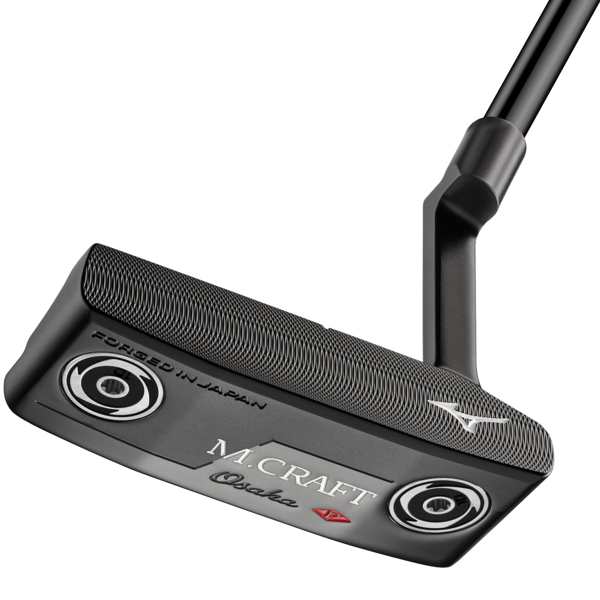 Mizuno M - Craft OSAKA P Putter, Plumber's Neck, Grey, Rechtshand - Golflaedchen.de