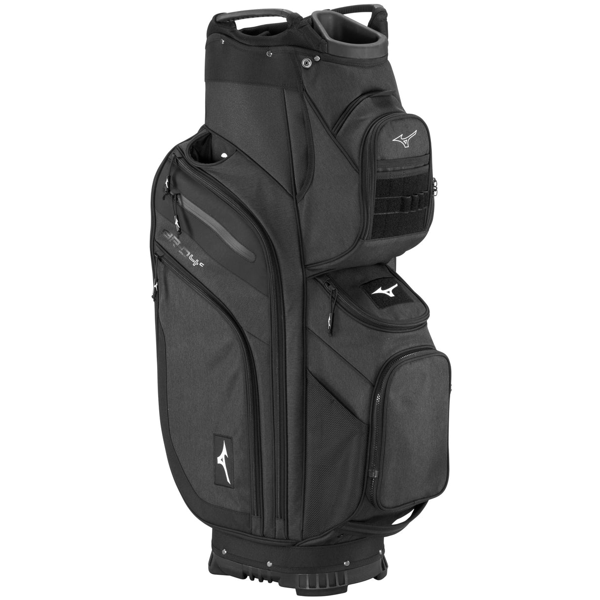 Mizuno 2025 BR - D4 Cartbag, Heathered Charcoal (Dunkelgrau) - Golflaedchen.de