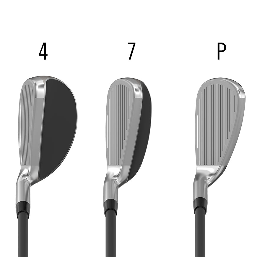 Cleveland Halo XL Full Face Hybrid Einzel - Eisen SW, Graphitschaft, Damen Rechtshand - Golflaedchen.de