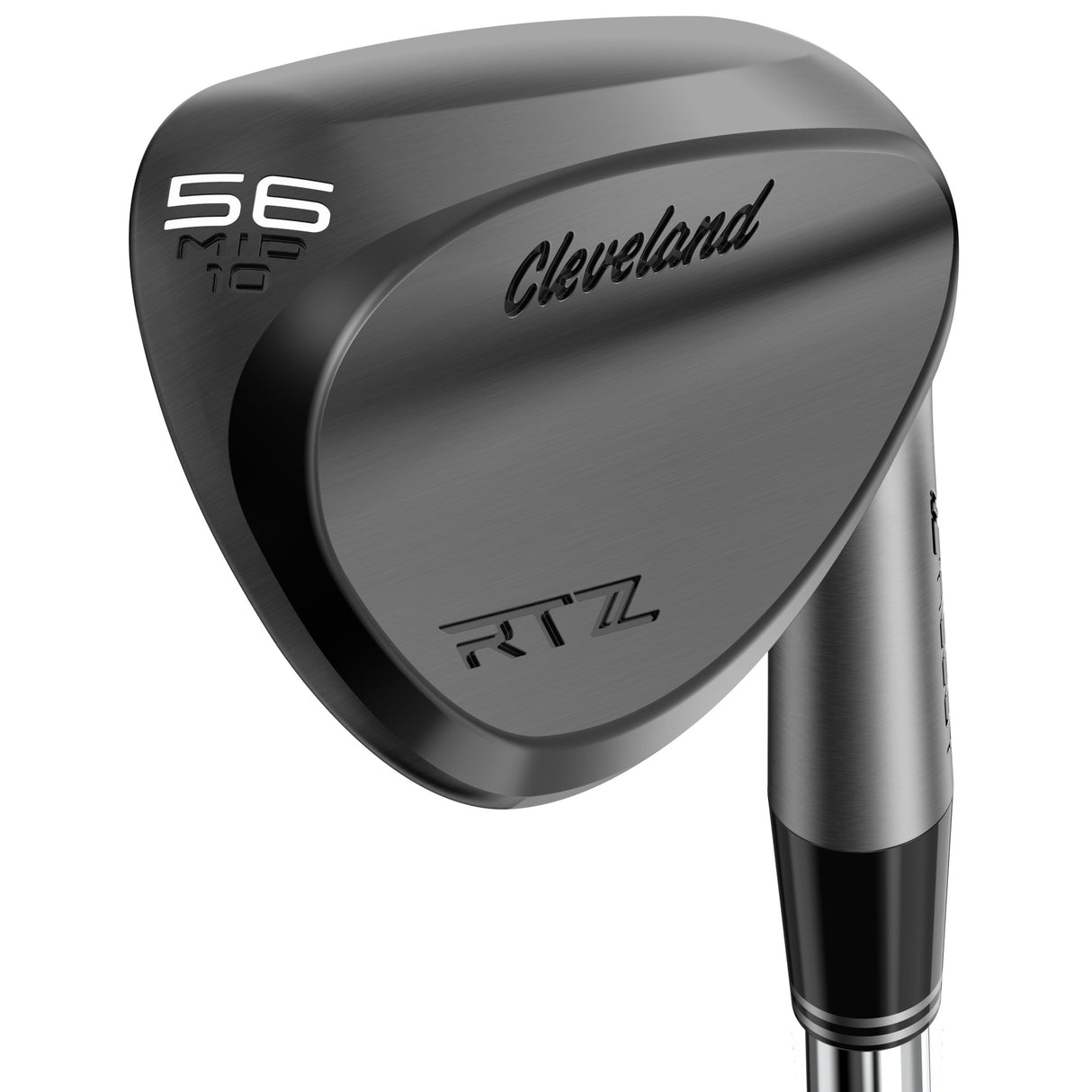 Cleveland RTZ Wedge, Black Satin, Stahlschaft, Herren Rechtshand - Golflaedchen.de