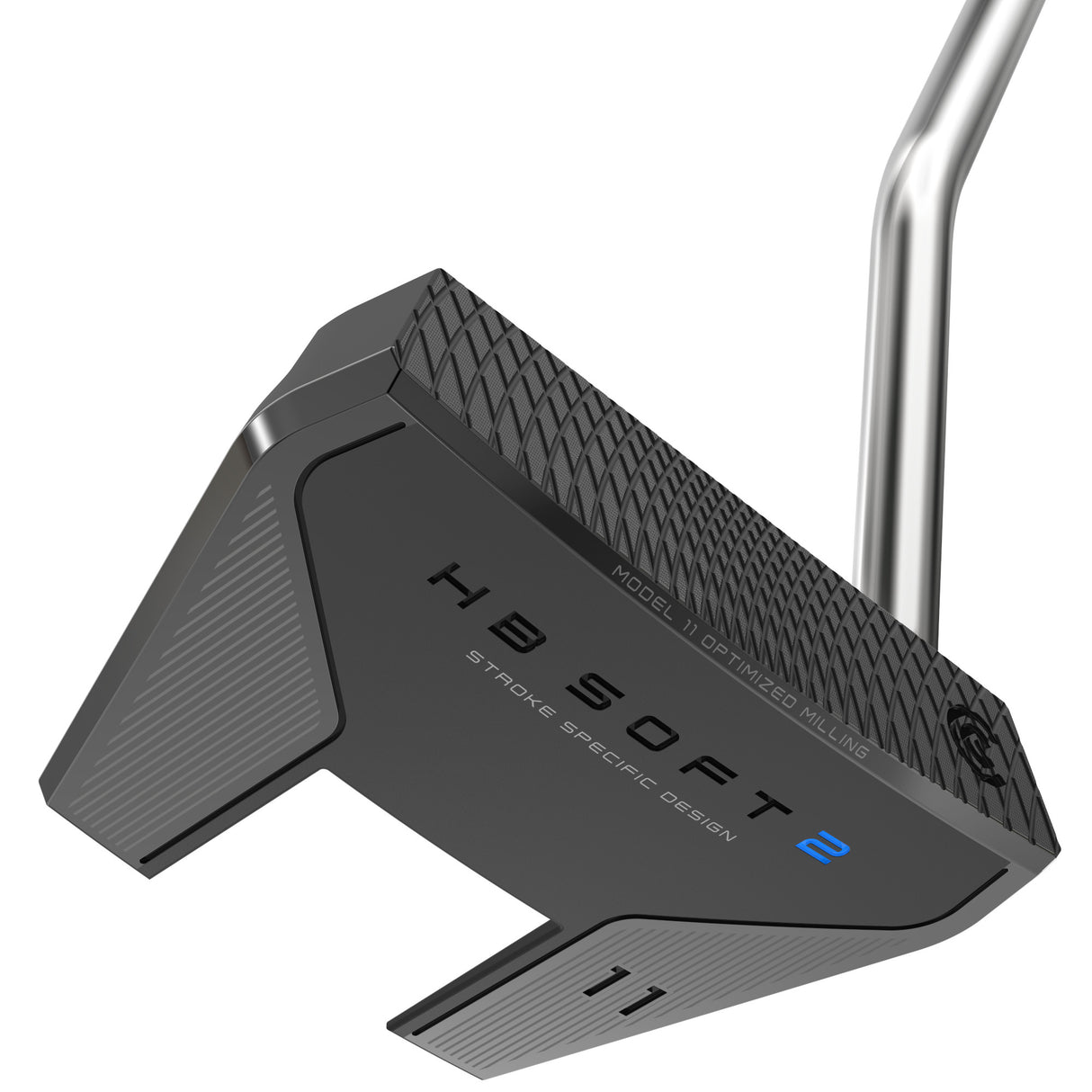 Cleveland HB Soft 2 Black Putter, 11 Single Bend, Linkshand - Golflaedchen.de