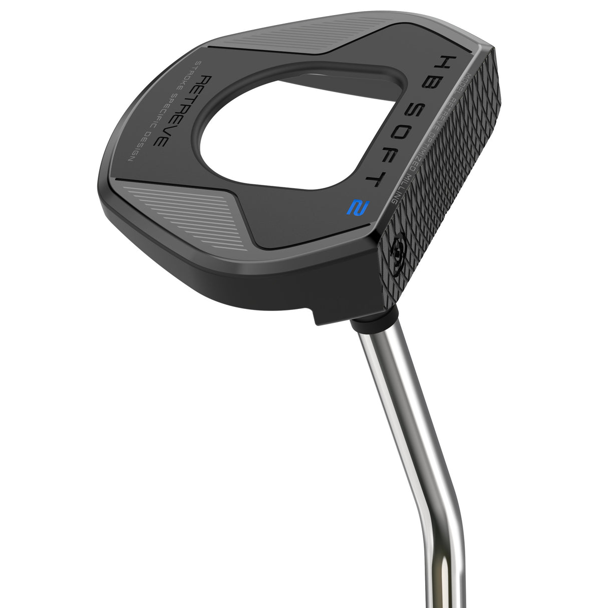 Cleveland HB Soft 2 Black Putter, Retrieve, Single Bend, Rechtshand - Golflaedchen.de