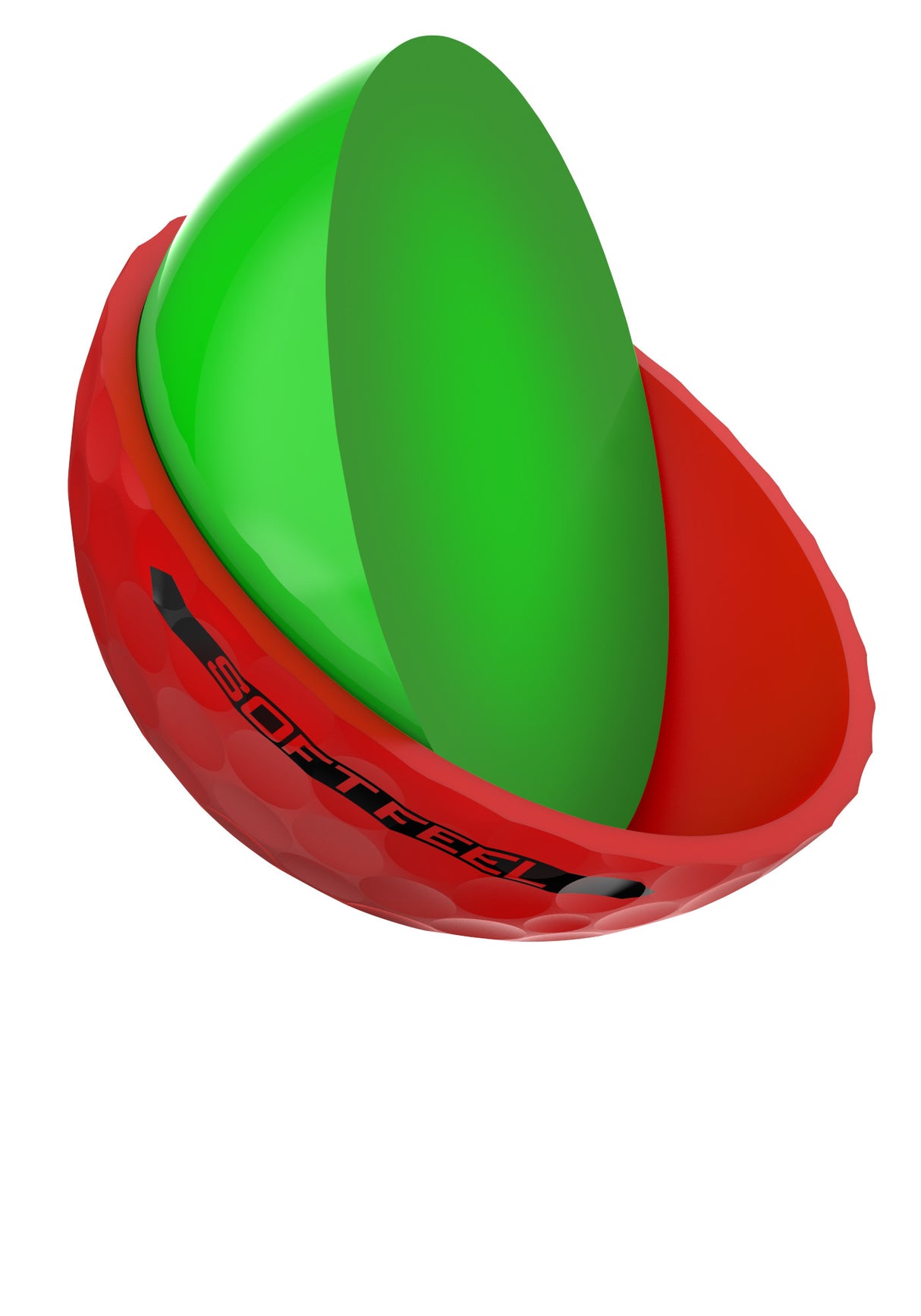 Srixon Soft Feel Brite Easter Bunny Motiv Golfbälle, 12 Stück - Golflaedchen.de