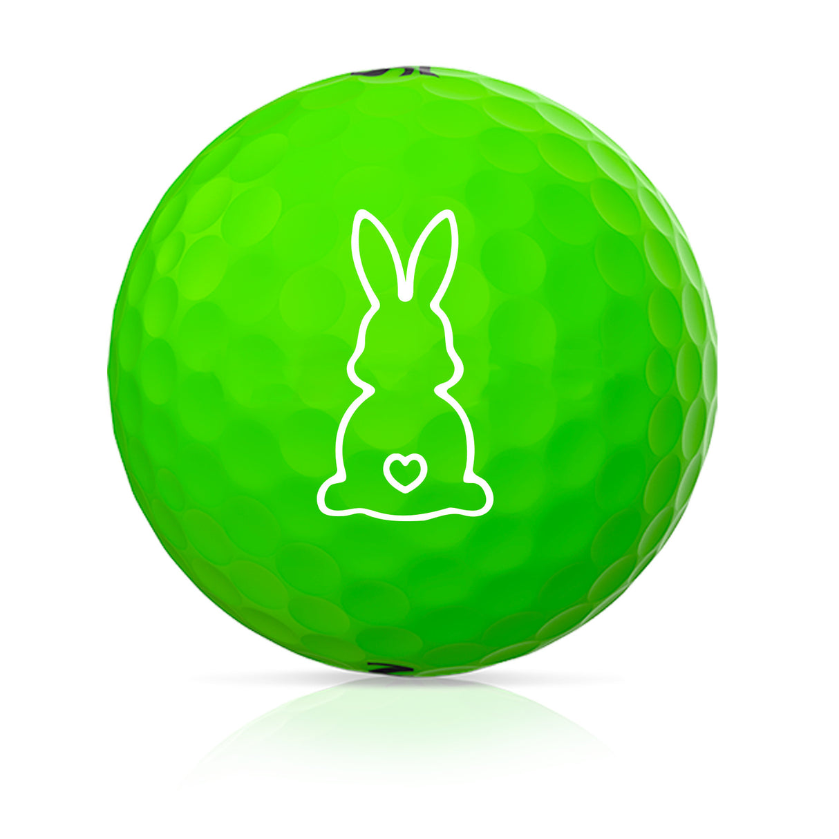 Srixon Soft Feel Brite Easter Bunny Motiv Golfbälle, 12 Stück - Golflaedchen.de