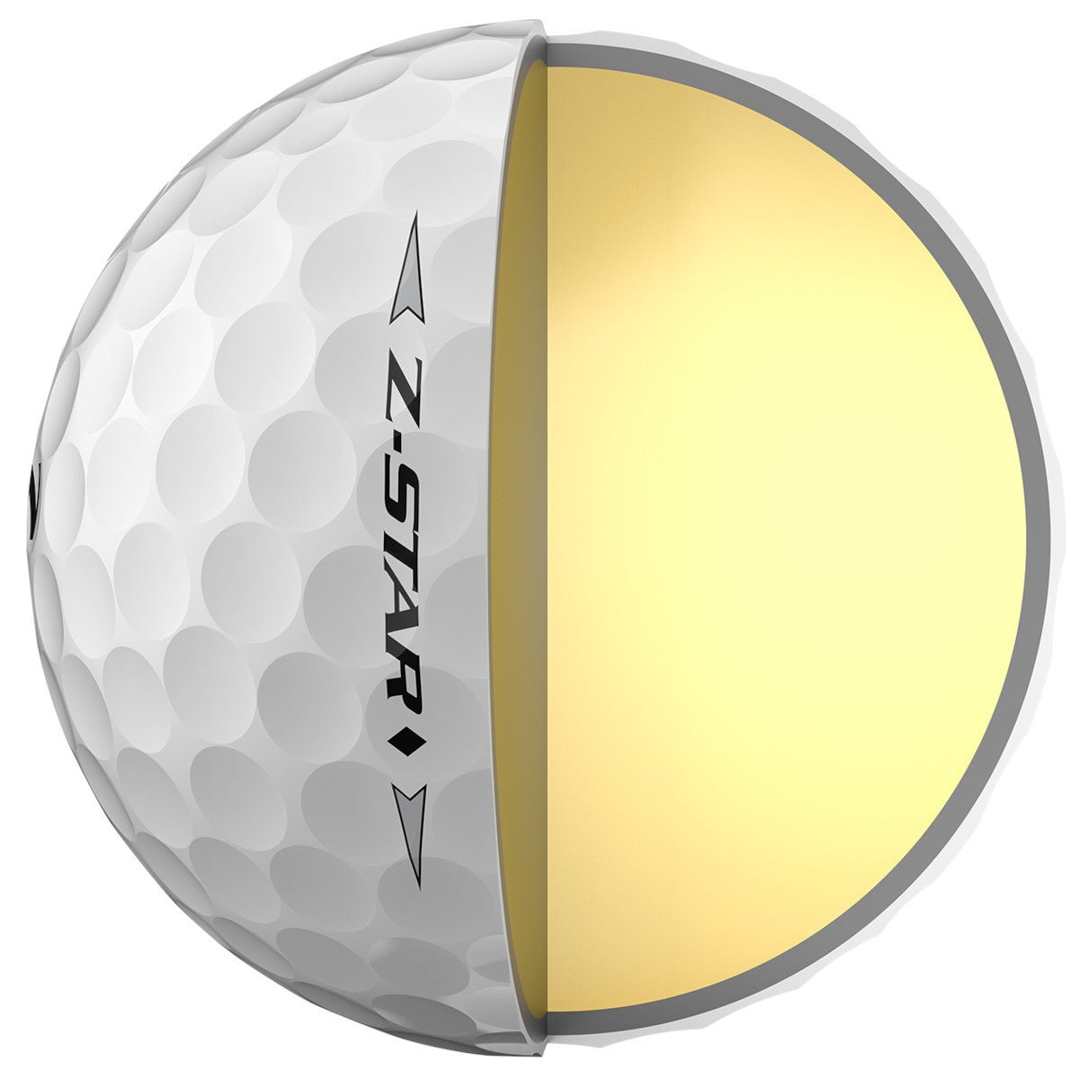 Srixon 2026 Z - Star Diamond Golfbälle, 12 Stück - Golflaedchen.de