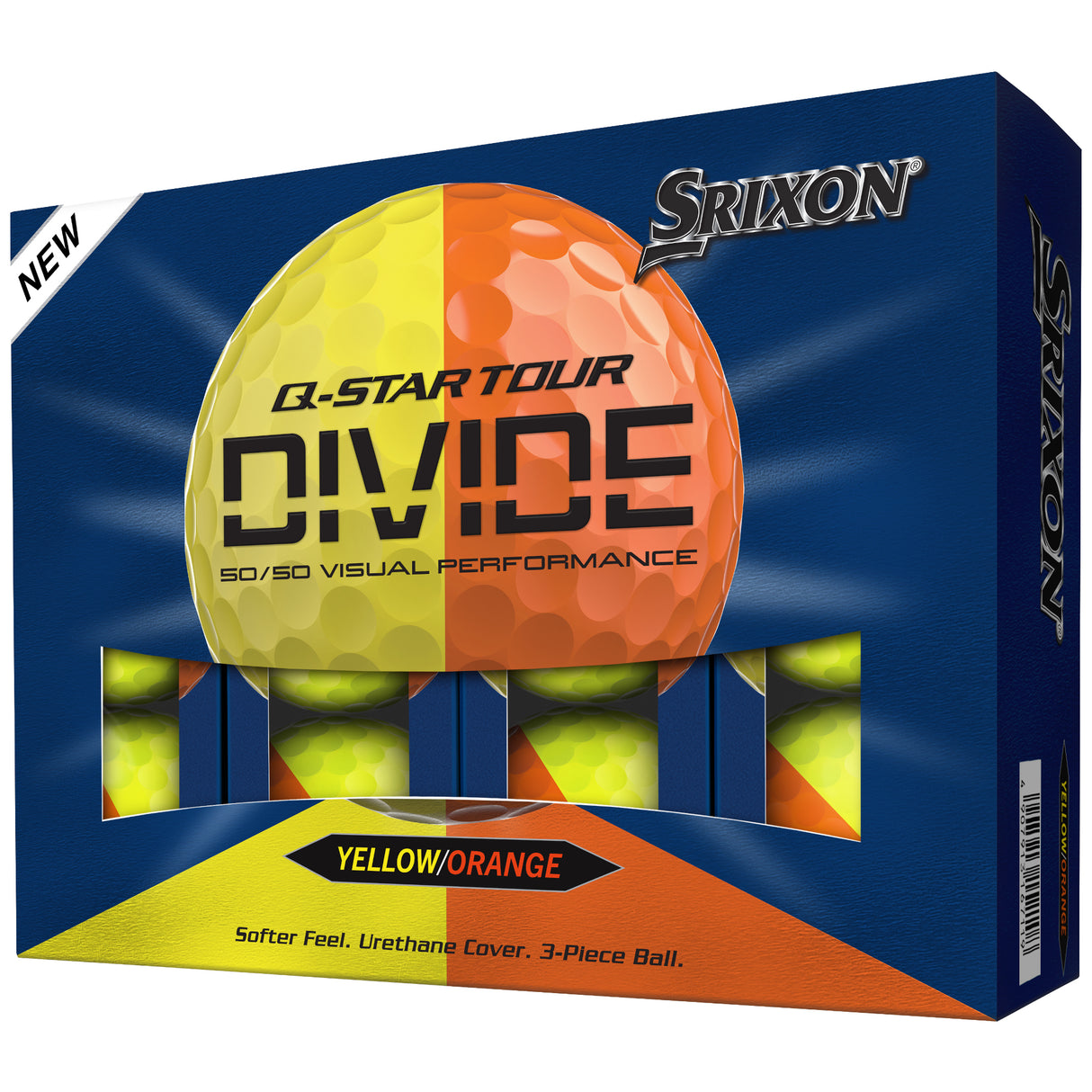 Srixon 2026 Q - Star Tour Divide Golfbälle, 12 Stück - Golflaedchen.de