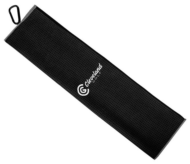 Cleveland Tri - Fold Golf Schlägertuch / Handtuch - Golflaedchen.de
