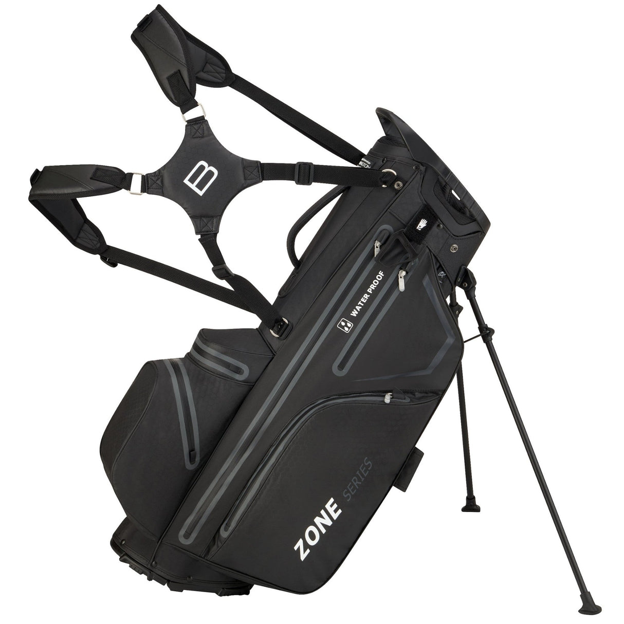 Bennington 2025 Zone 14 Waterproof Standbag, Black - Golflaedchen.de