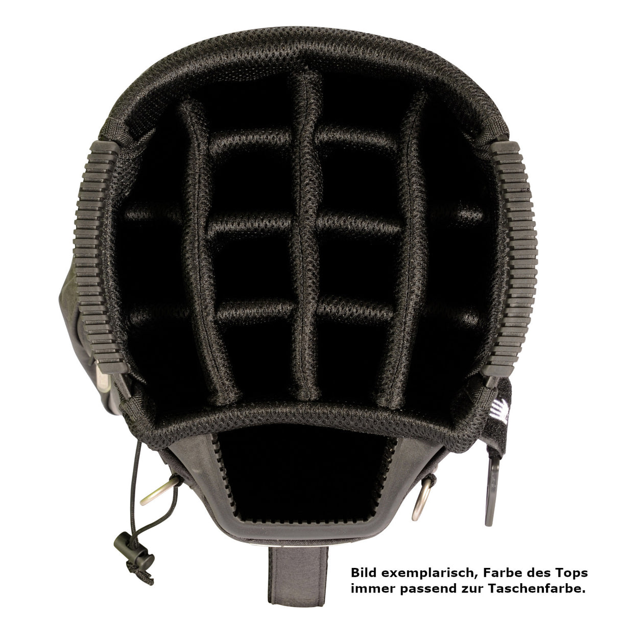 TiCad 2026 FO Premium Waterproof Cartbag, Grau / Schwarz - Golflaedchen.de