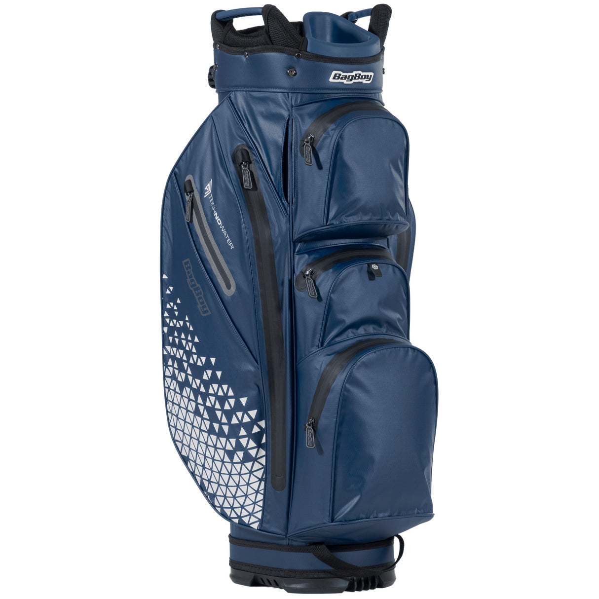 Bag Boy Technowater Waterproof Cartbag / Golfbag, Navy - Golflaedchen.de
