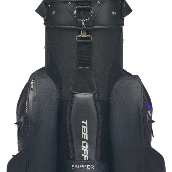 Rydz Skipper QO9 Waterproof Cartbag, Schwarz - Golflaedchen.de