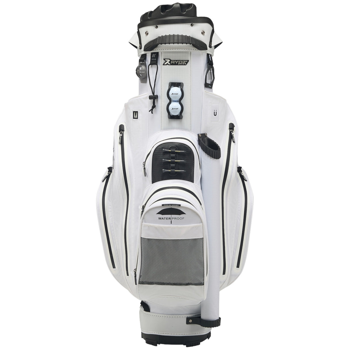 Rydz Skipper QO9 Waterproof Cartbag, Weiß