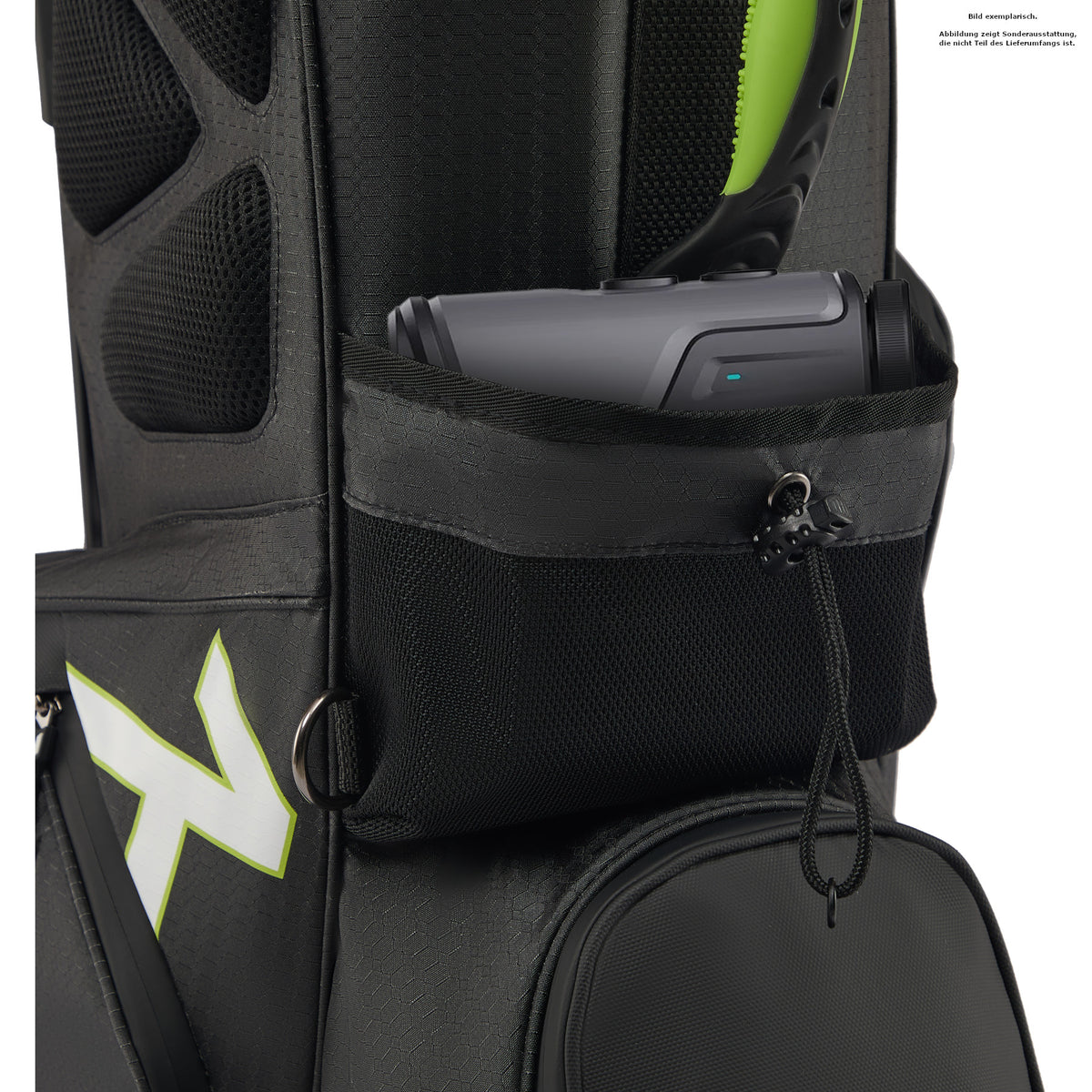 Rydz Gear JetPack Rain Lite Standbag, Silbergrau / Schwarz / Orange