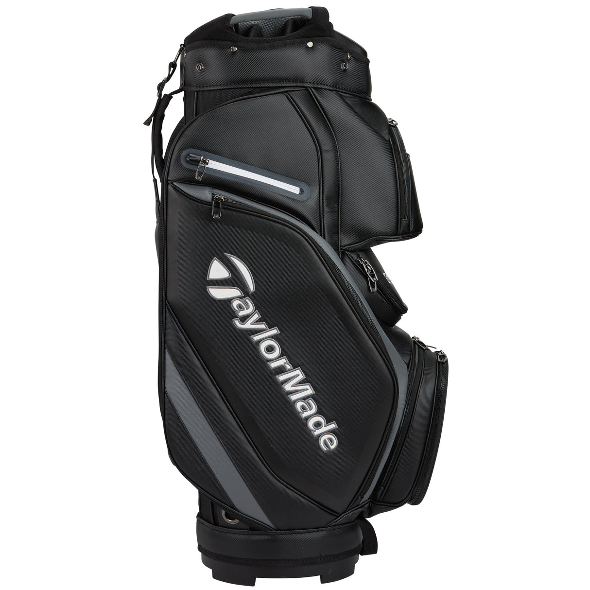 Taylor Made 2025 Deluxe Cartbag, Schwarz / Grau - Golflaedchen.de