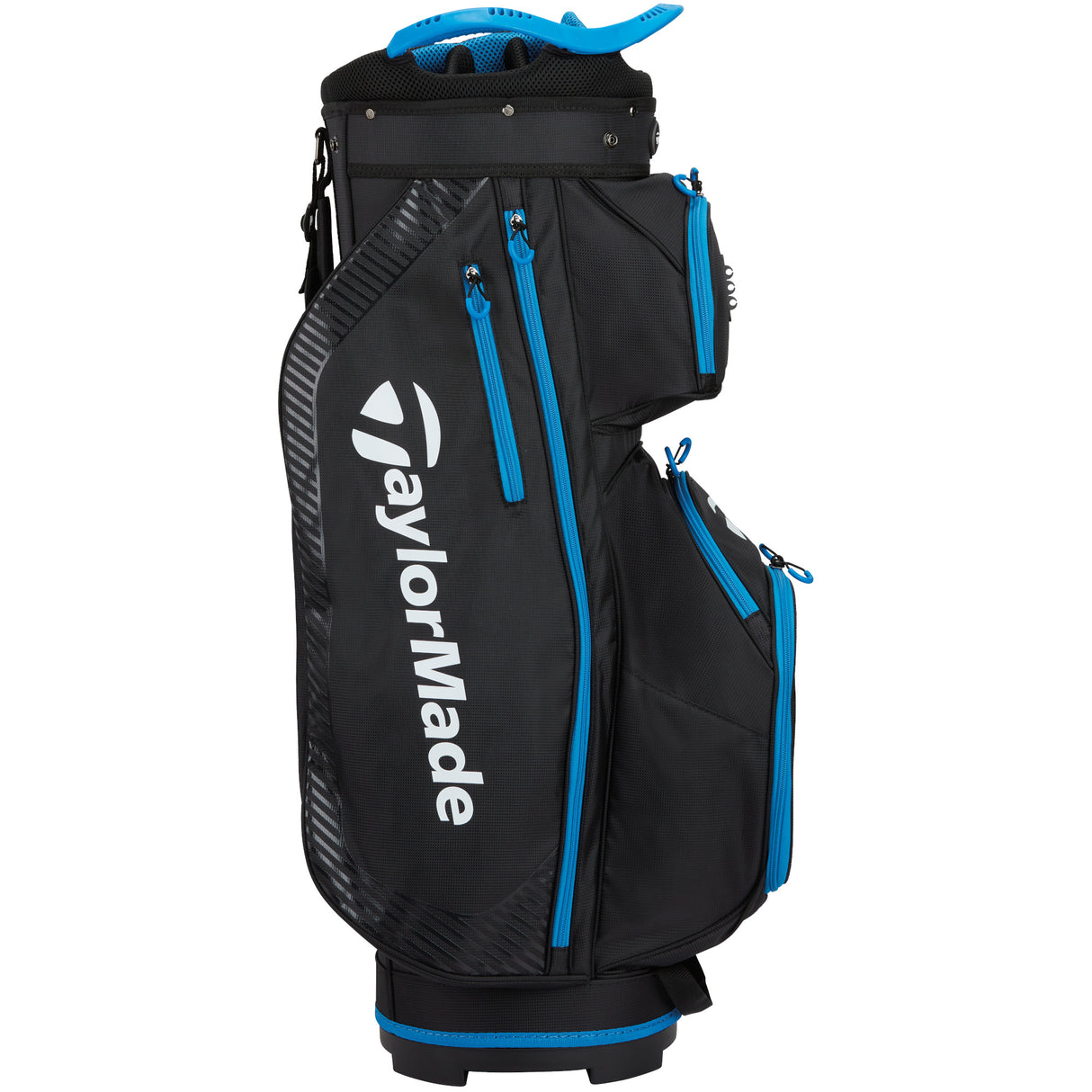 Taylor Made 2026 Pro Cartbag, Schwarz / Blau - Golflaedchen.de