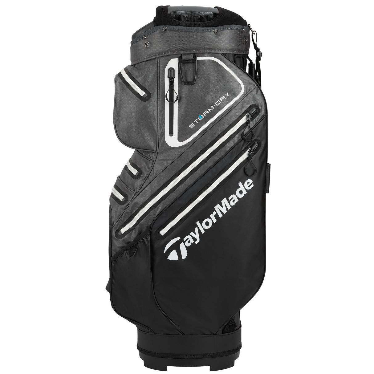 Taylor Made Storm Dry Waterproof Cartbag, Grau / Schwarz / Weiß - Golflaedchen.de