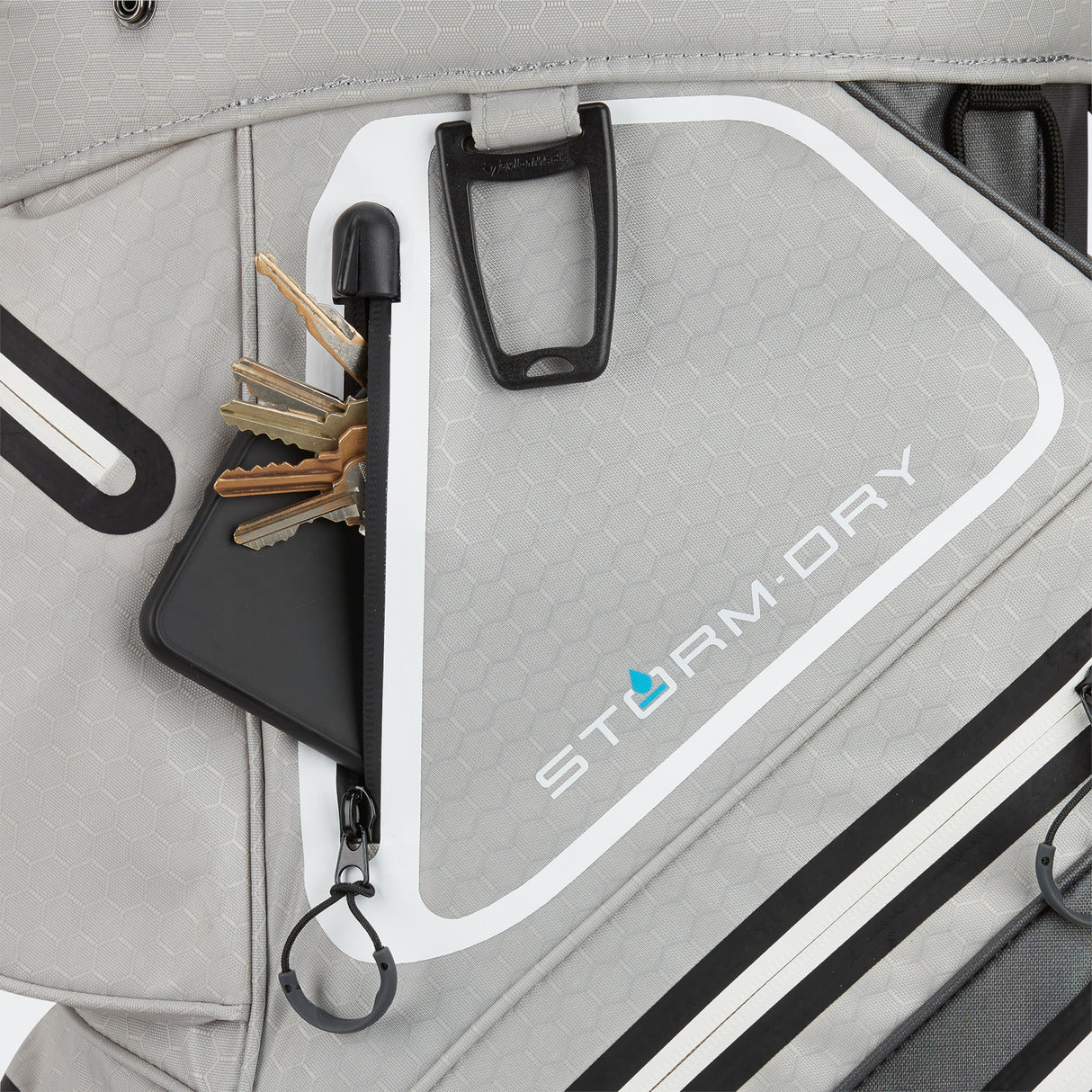 Taylor Made 2025 Storm Dry Waterproof Cartbag, Grau - Golflaedchen.de