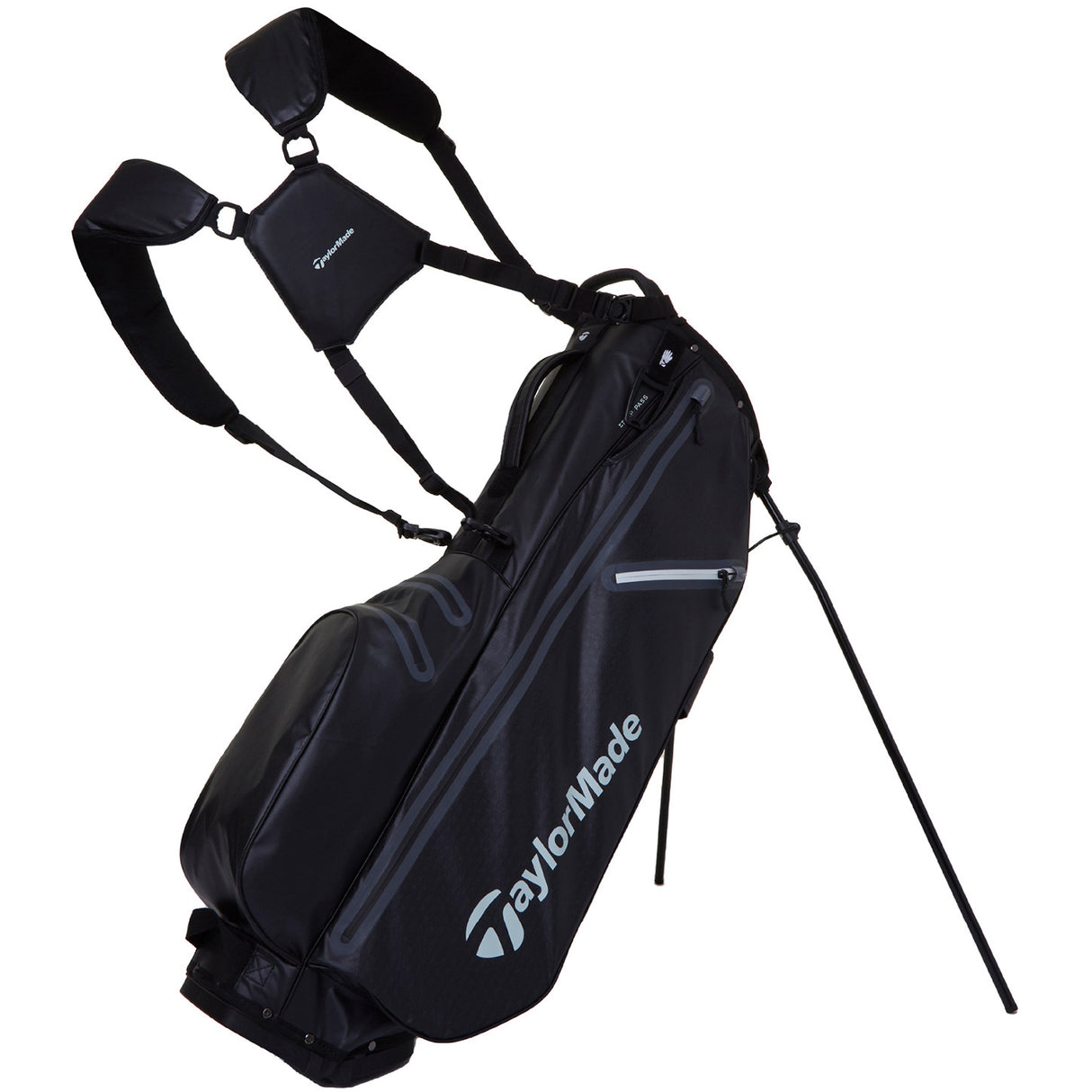 Taylor Made 2025 FlexTech Waterproof Standbag, Schwarz - Golflaedchen.de