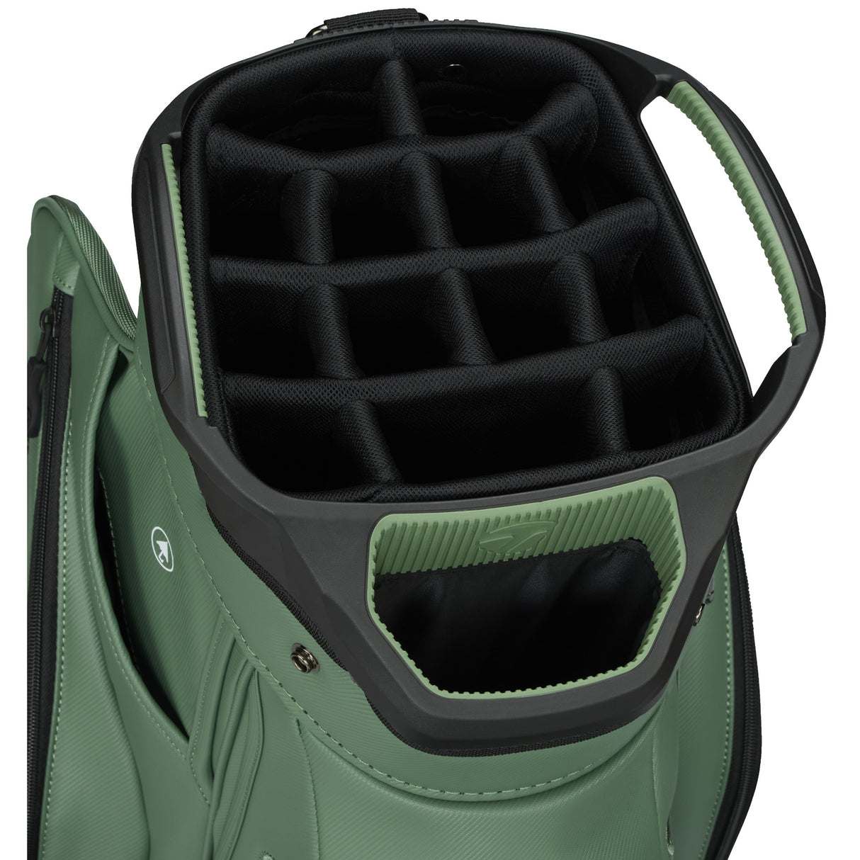 Taylor Made 2026 Deluxe Cartbag, Grün - Golflaedchen.de