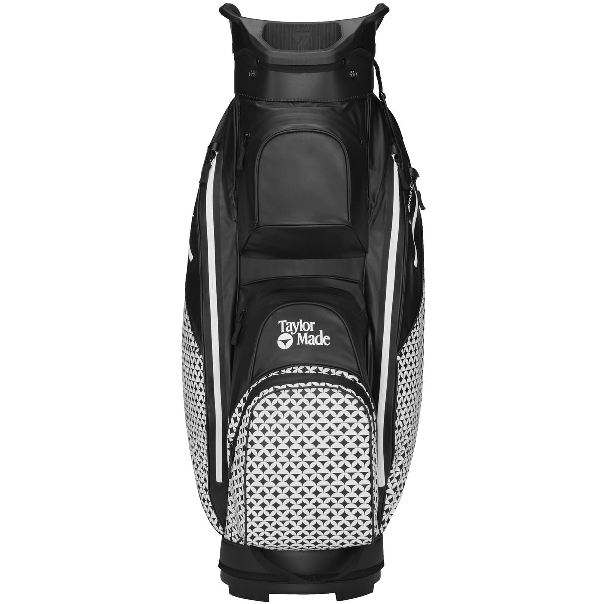 Taylor Made 2026 Storm Dry Waterproof Cartbag, Schwarz / Weiß gemustert - Golflaedchen.de