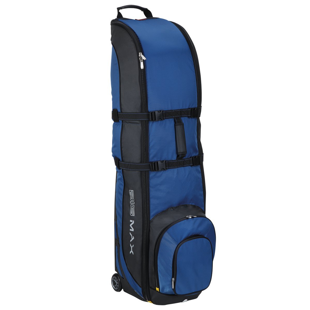 Big Max Wheeler 3 Travelcover / Golf Reisetasche, Schwarz / Blau - Golflaedchen.de