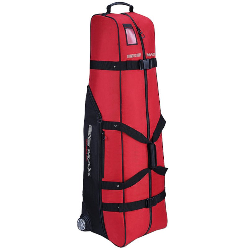 Big Max Traveler Travelcover / Golf Reisetasche, Rot / Schwarz - Golflaedchen.de