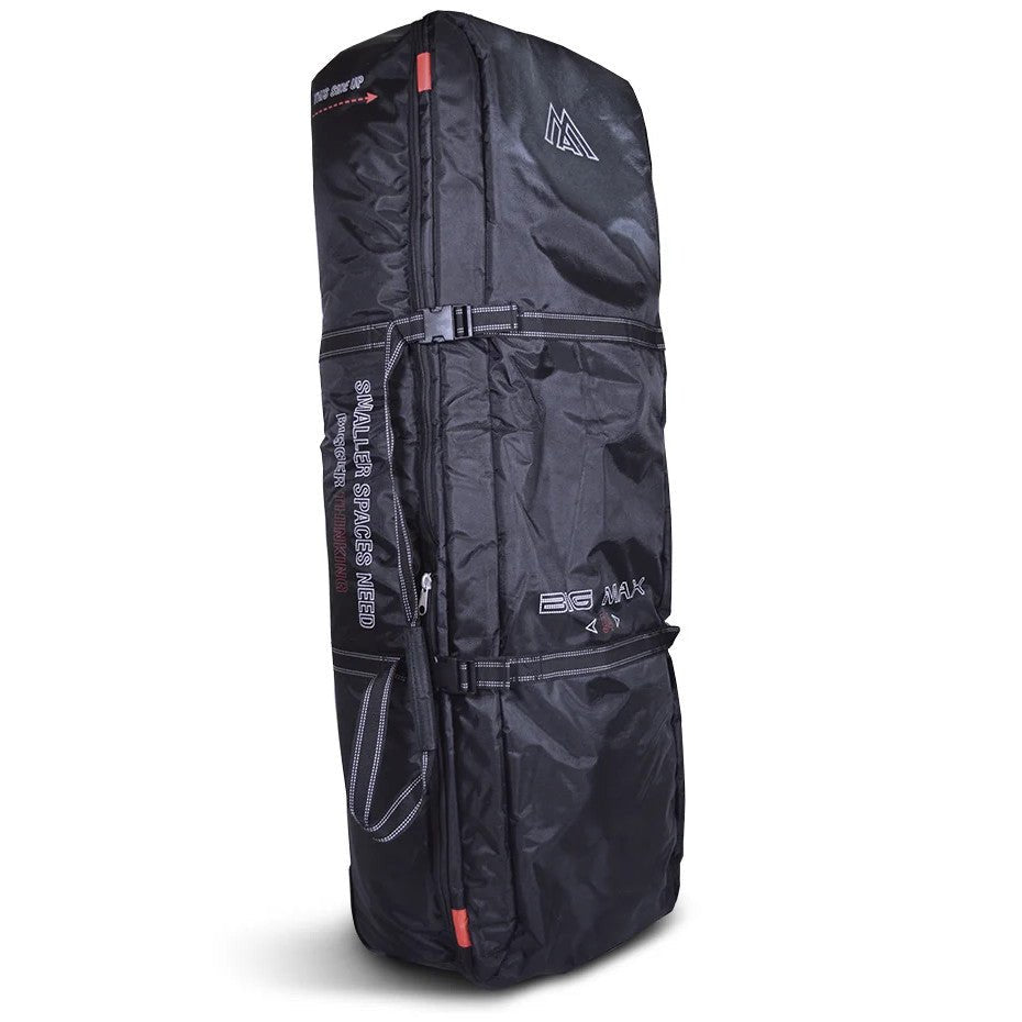 Big Max Double Decker Travelcover / Golf Reisetasche, Schwarz - Golflaedchen.de