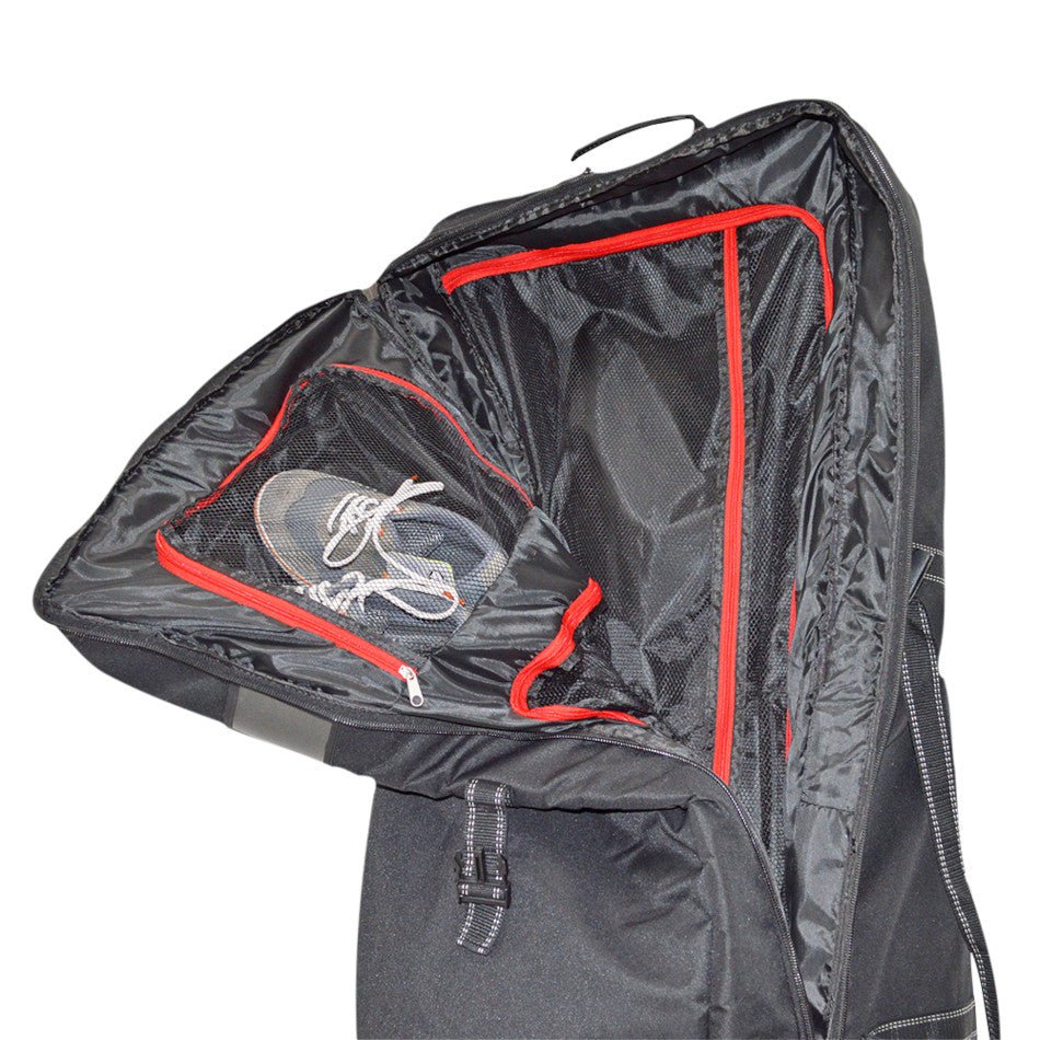 Big Max Double Decker Travelcover / Golf Reisetasche, Schwarz - Golflaedchen.de