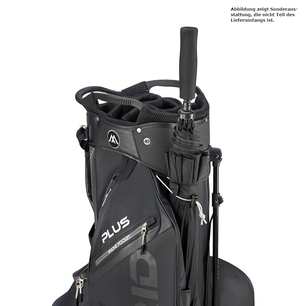 Big Max Dri Lite Hybrid Plus Waterproof Standbag, Schwarz - Golflaedchen.de