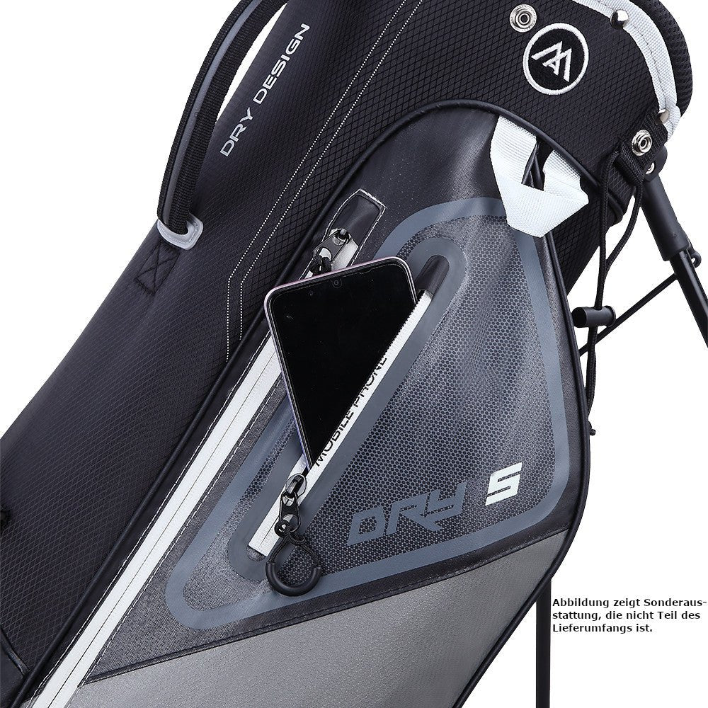 Big Max Dri Lite Seven G Waterproof Standbag, Grau / Schwarz - Golflaedchen.de