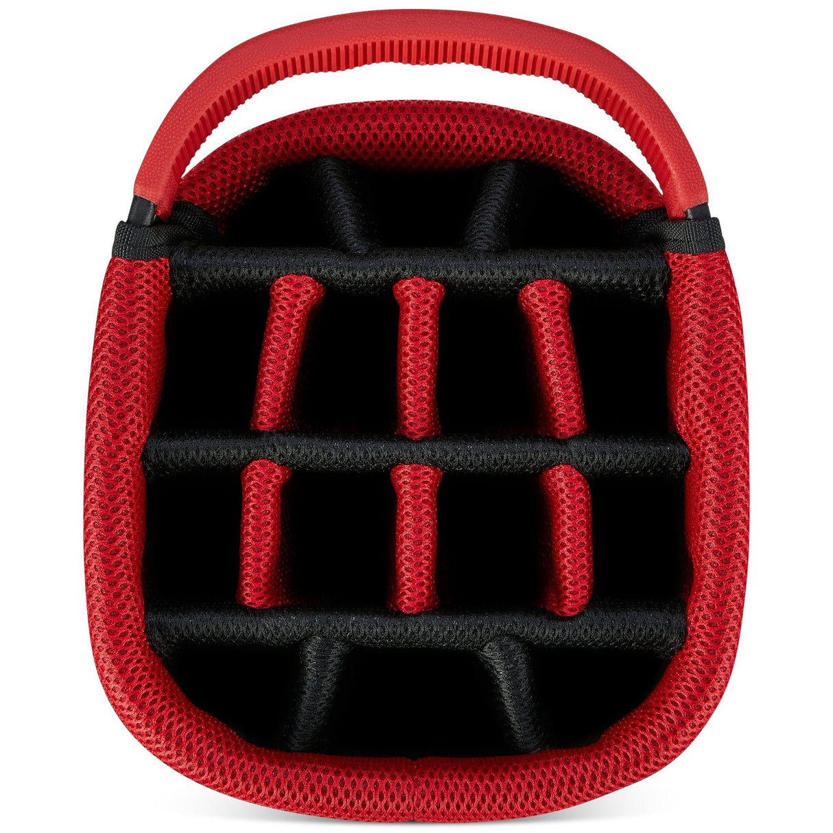 Big Max Aqua Hybrid 4 Waterproof Standbag, Black / Charcoal / Red - Golflaedchen.de