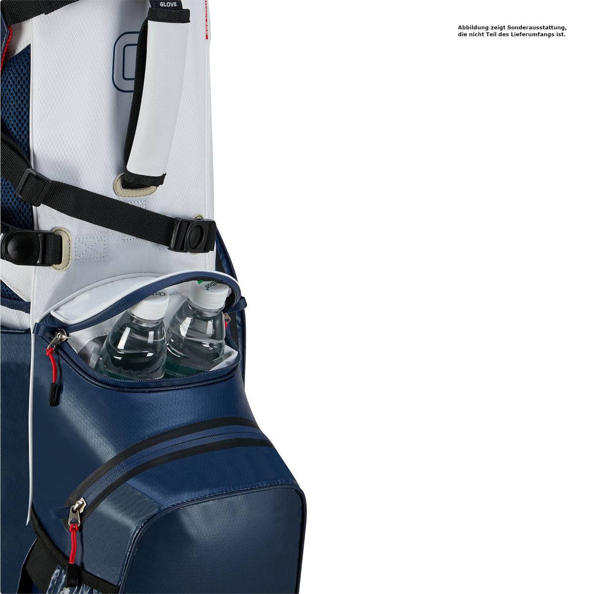 Big Max Aqua Hybrid 4 Waterproof Standbag, Navy / White / Red - Golflaedchen.de