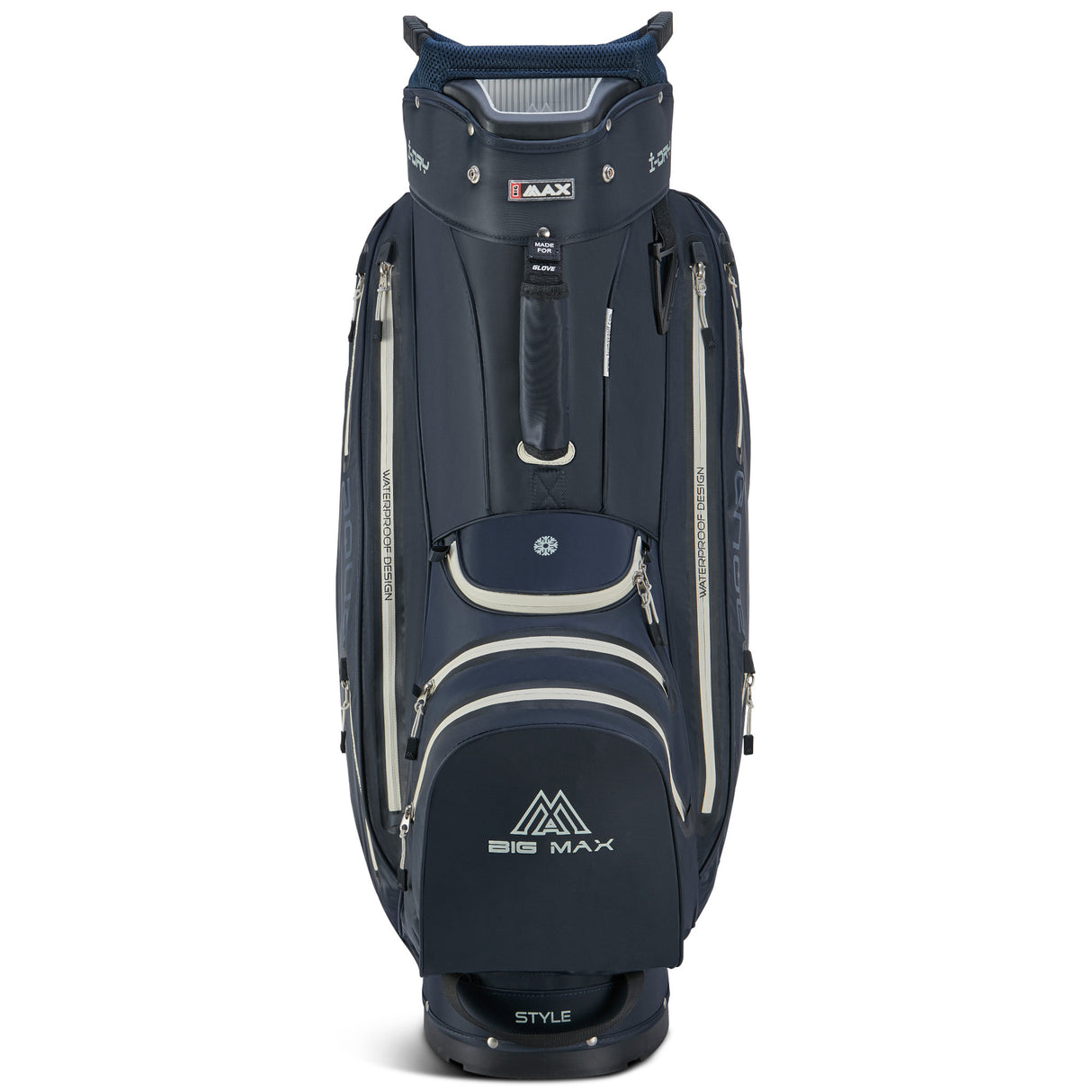 Big Max Aqua Style 4 Waterproof Cartbag, Navy - Golflaedchen.de
