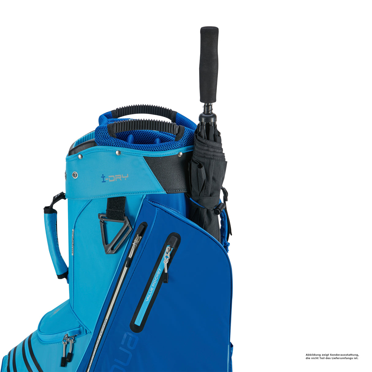 Big Max Aqua Style 4 Waterproof Cartbag, Royalblau / Himmelblau - Golflaedchen.de