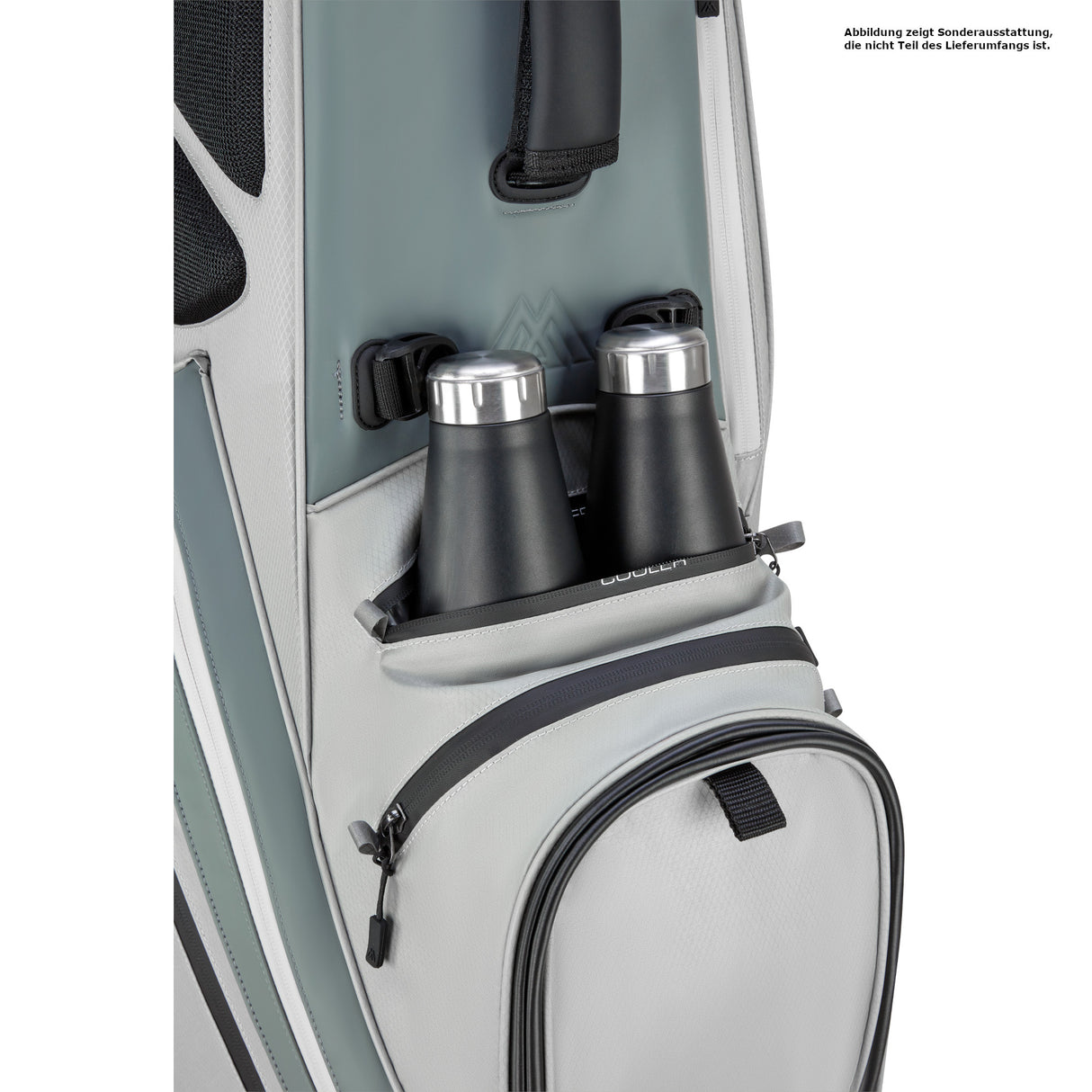 Big Max Dri Lite Hybrid Tour 2 Waterproof Standbag, Silbergrau - Golflaedchen.de