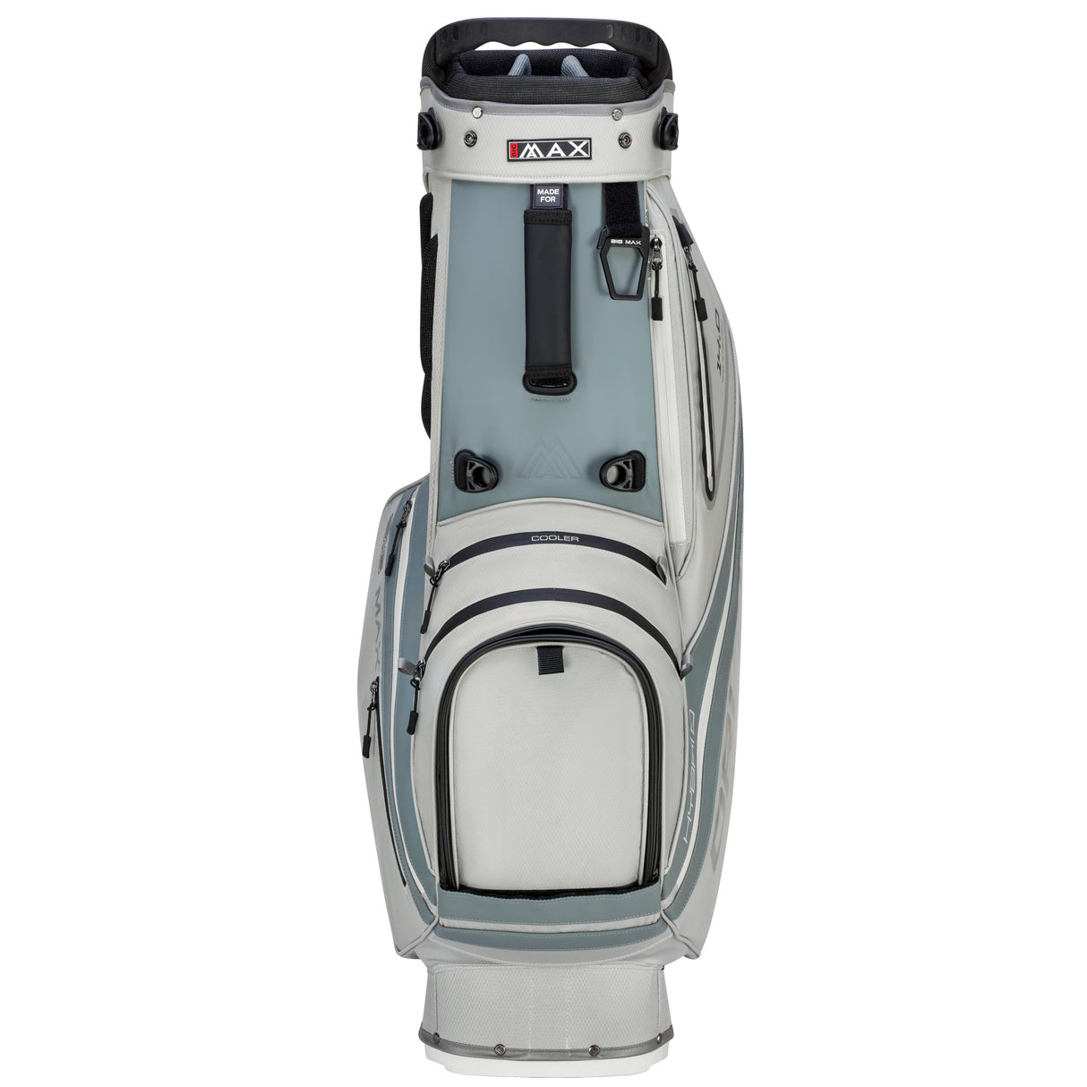 Big Max Dri Lite Hybrid Tour 2 Waterproof Standbag, Silbergrau - Golflaedchen.de