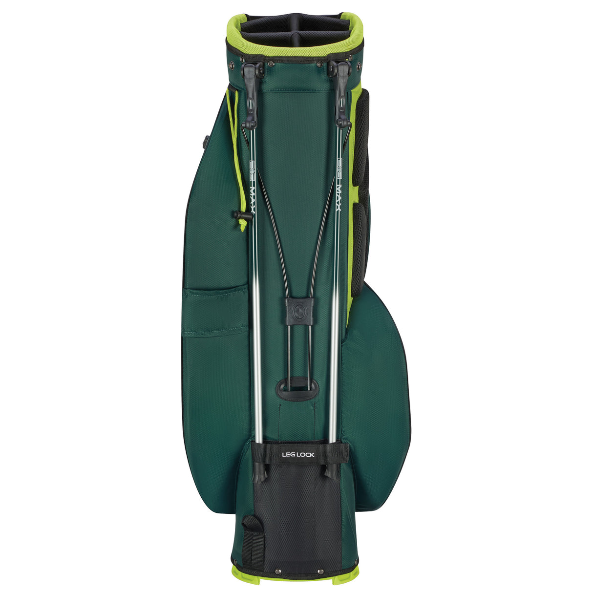 Big Max Dri Lite Feather 2 Waterproof Standbag, Grün / Schwarz - Golflaedchen.de