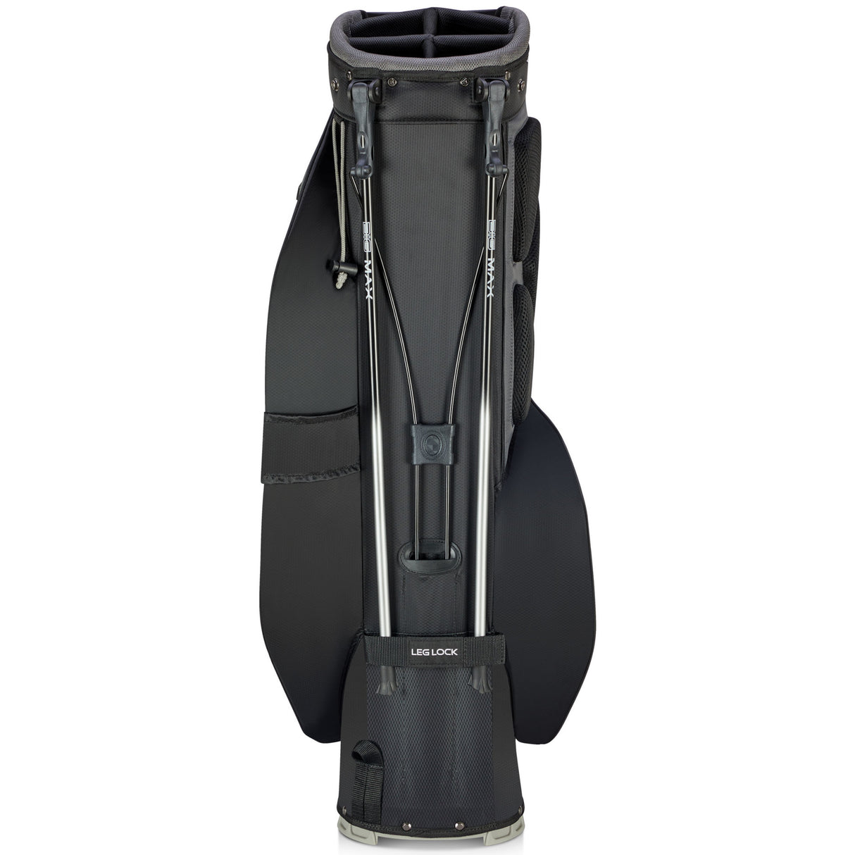Big Max Dri Lite Feather 2 Waterproof Standbag, Grau / Schwarz - Golflaedchen.de