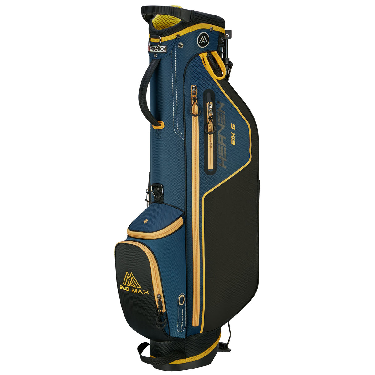 Big Max Heaven SIX G Standbag, Blau / Schwarz / Gelb - Golflaedchen.de