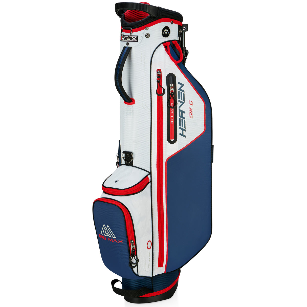 Big Max Heaven SIX G Standbag, Weiß / Navy / Rot - Golflaedchen.de