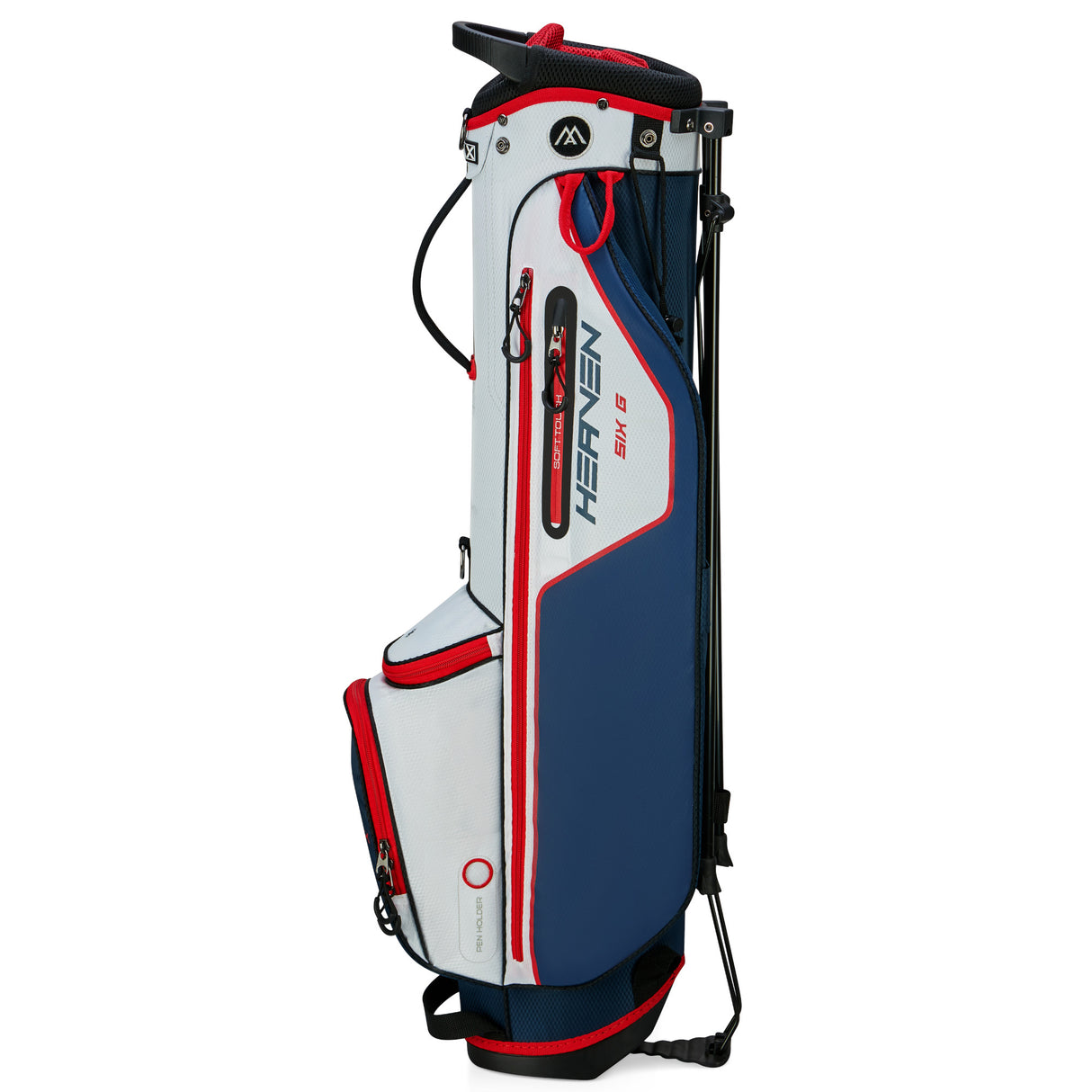 Big Max Heaven SIX G Standbag, Weiß / Navy / Rot - Golflaedchen.de