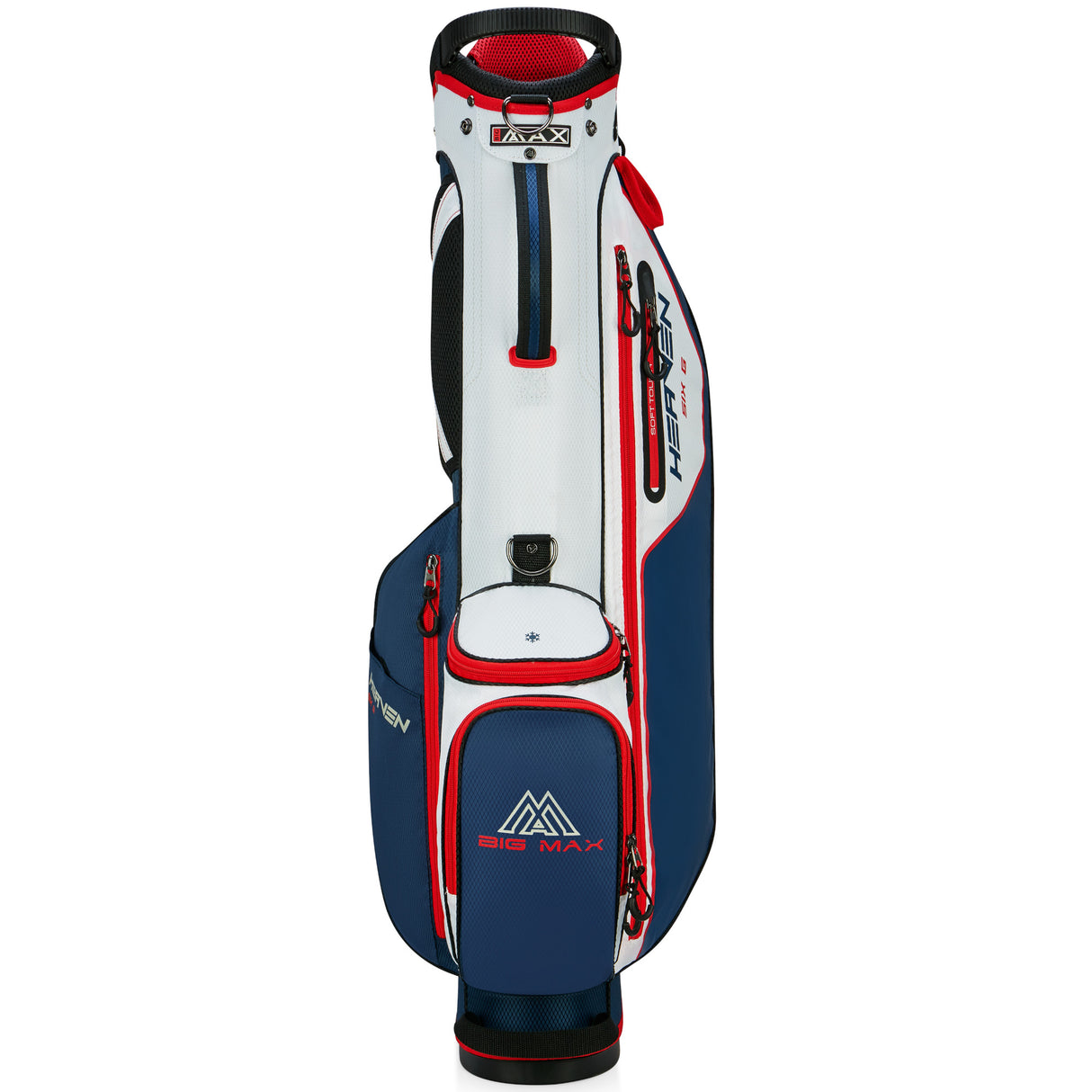 Big Max Heaven SIX G Standbag, Weiß / Navy / Rot - Golflaedchen.de