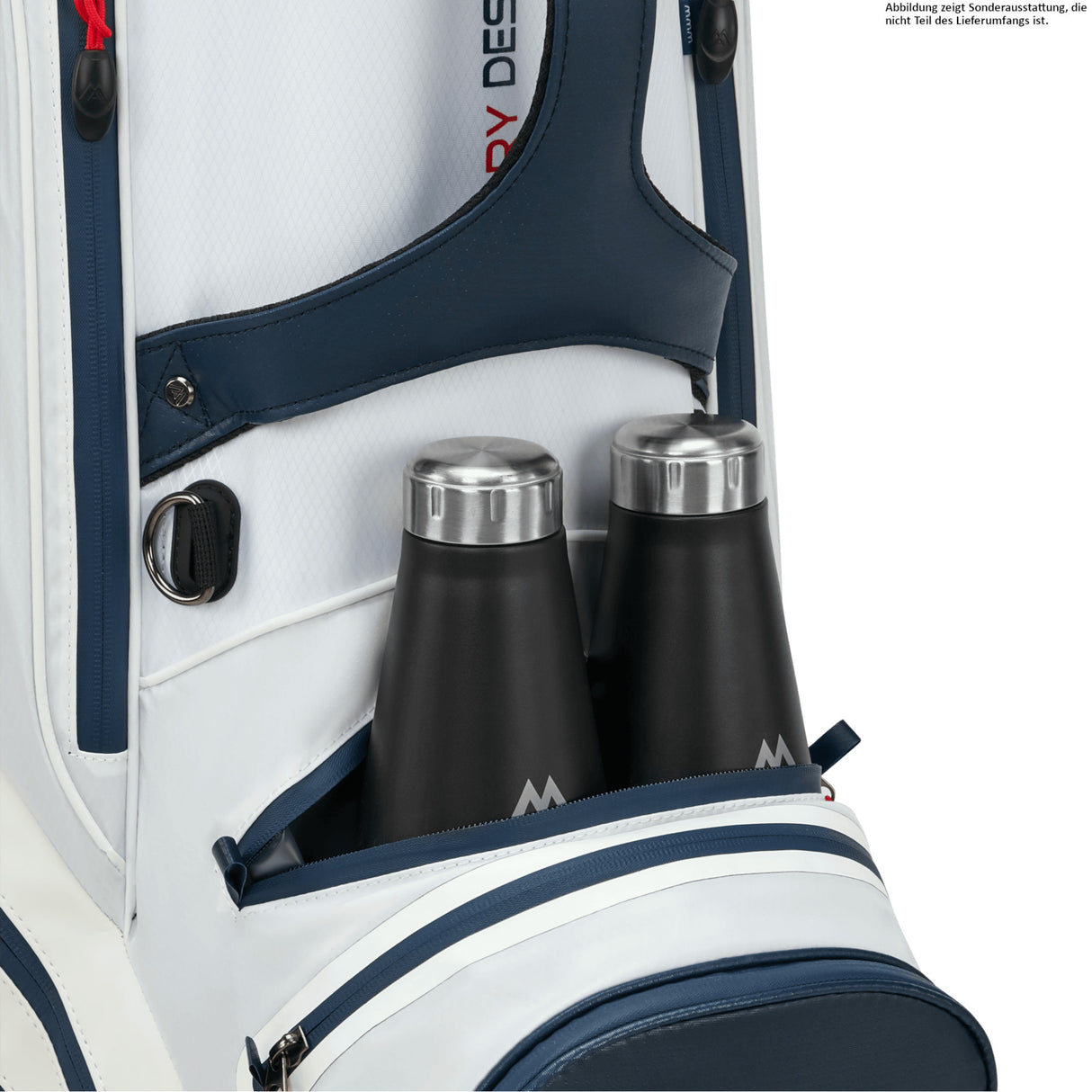 Big Max Dri Lite Tour 2 Waterproof Cartbag, Weiß / Navy - Golflaedchen.de
