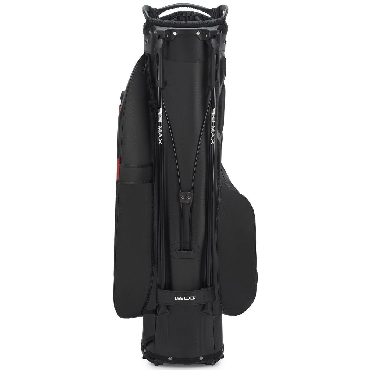 Big Max Aqua Eight H Waterproof Standbag, Schwarz / Rot - Golflaedchen.de