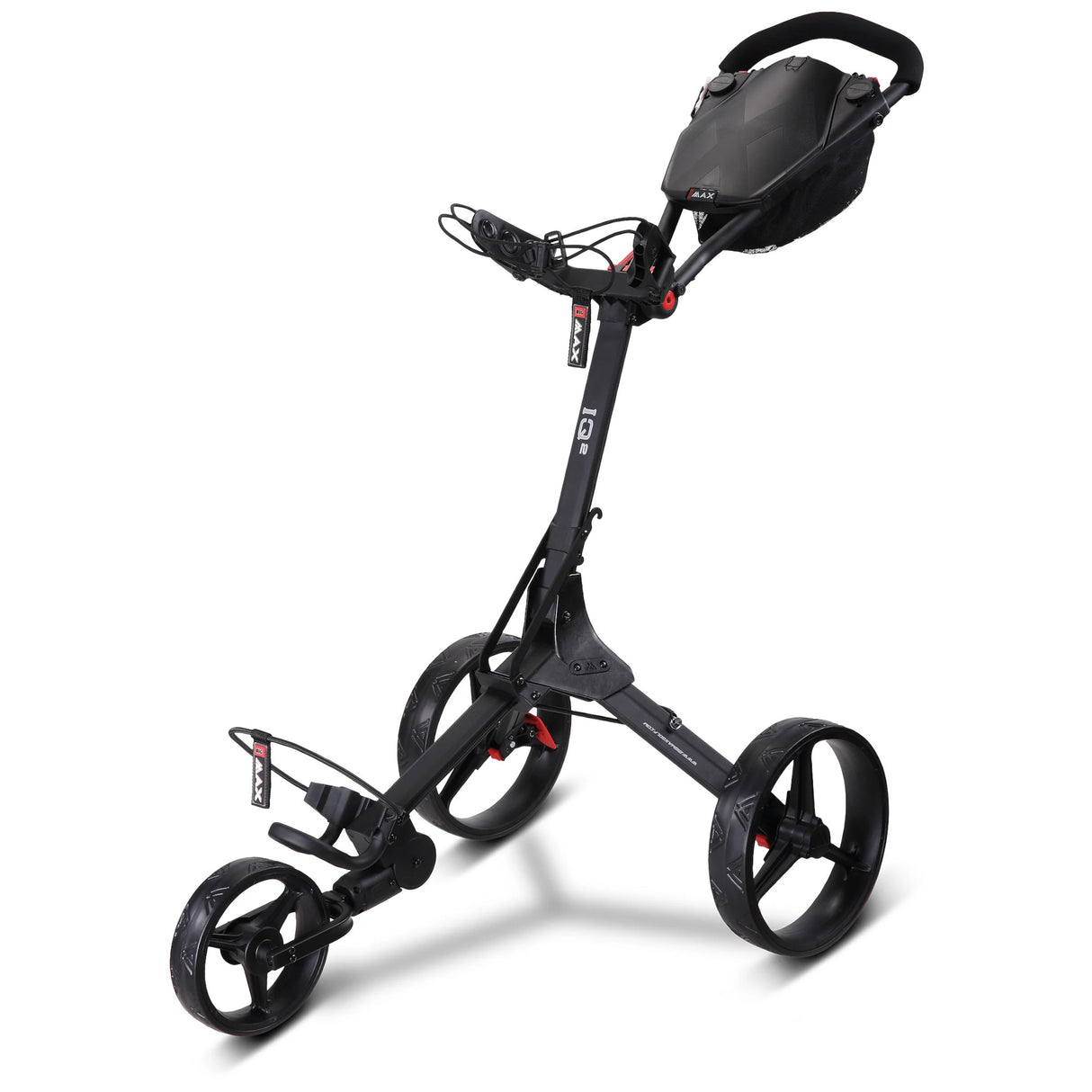 Big Max IQ2 Golftrolley, Schwarz - Golflaedchen.de